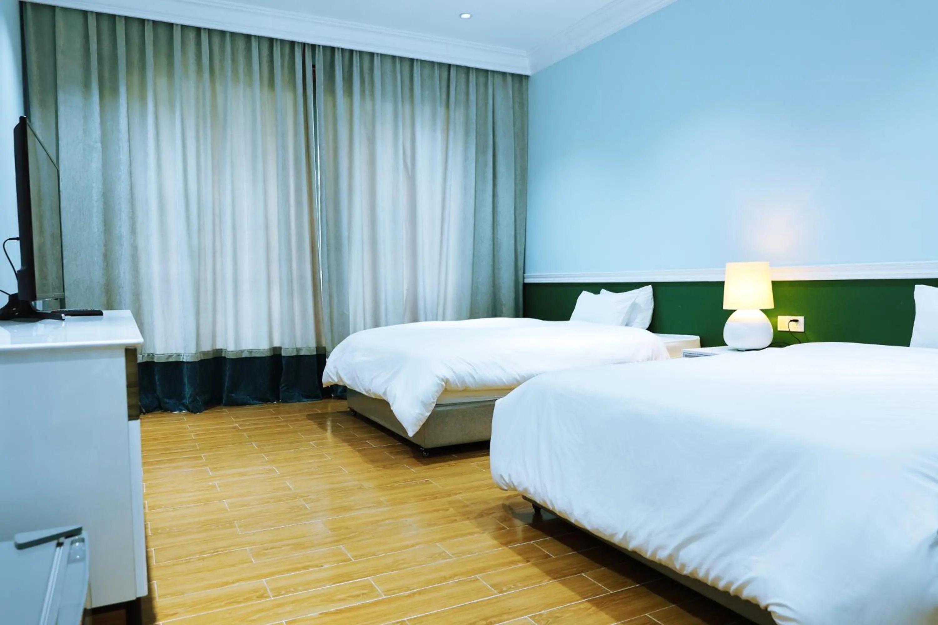 Bed in Shanghai Resort