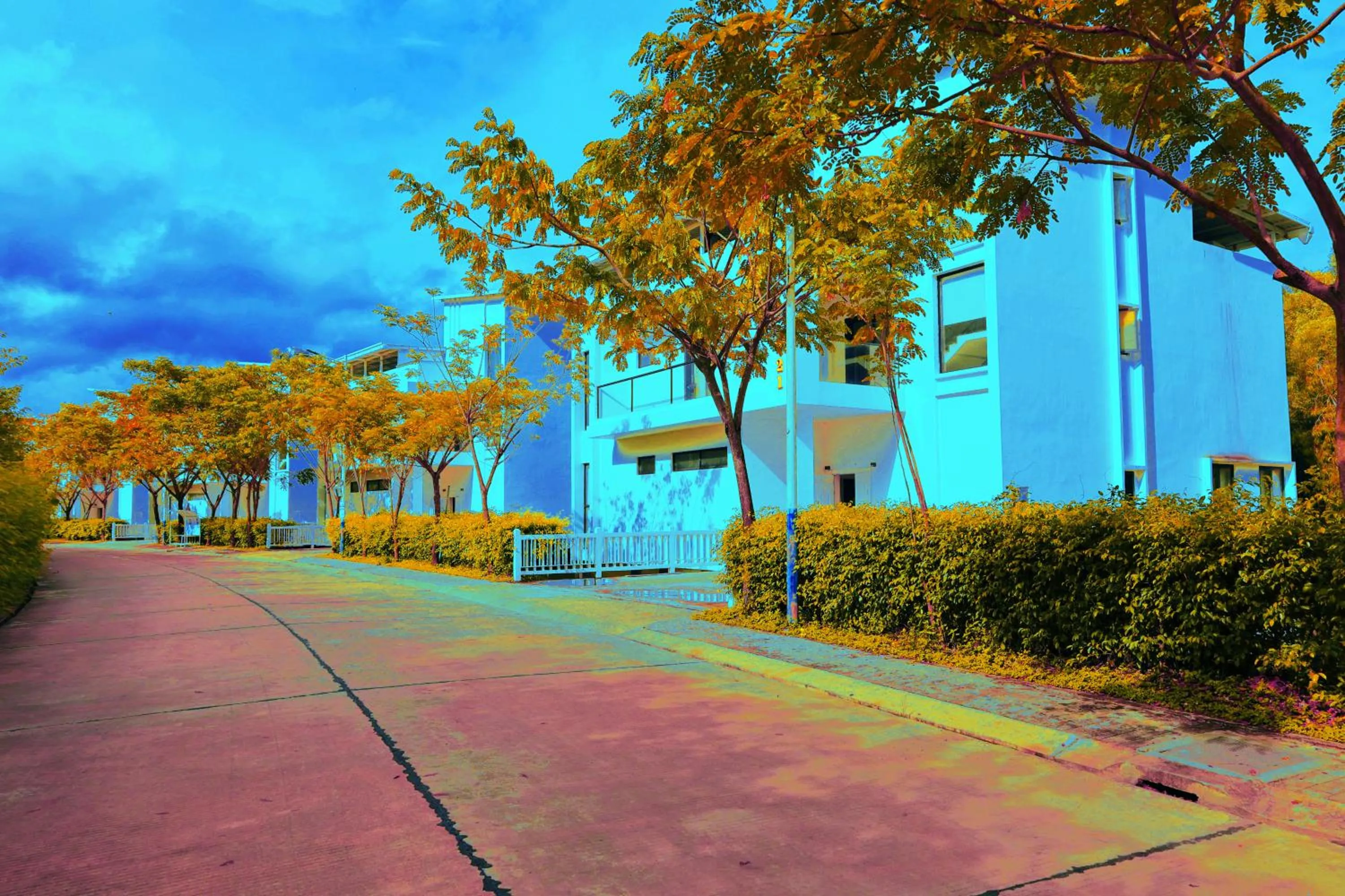 Property building in Shanghai Resort