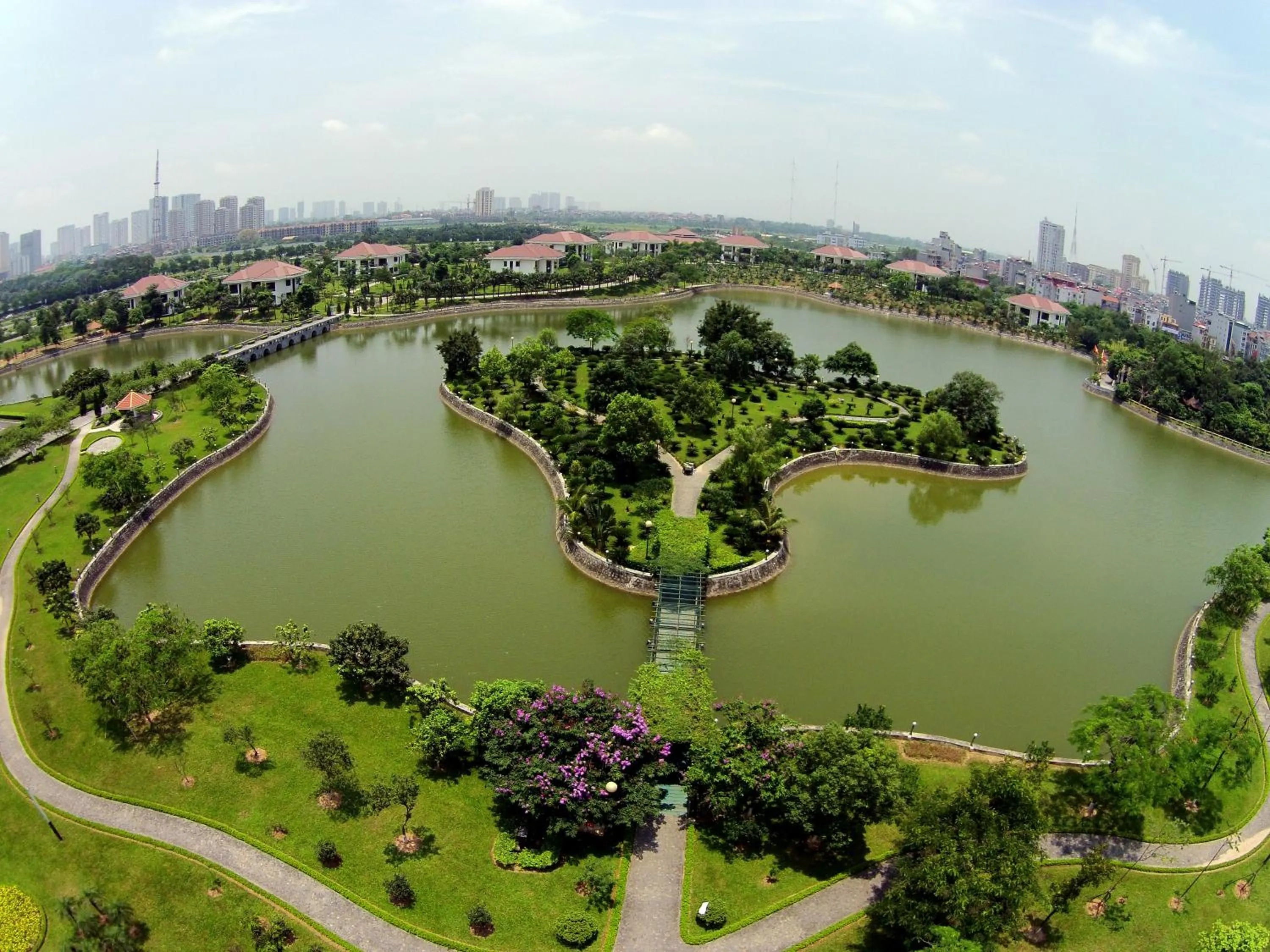 Bird's eye view in NCC Garden Villas - NCC Hotel