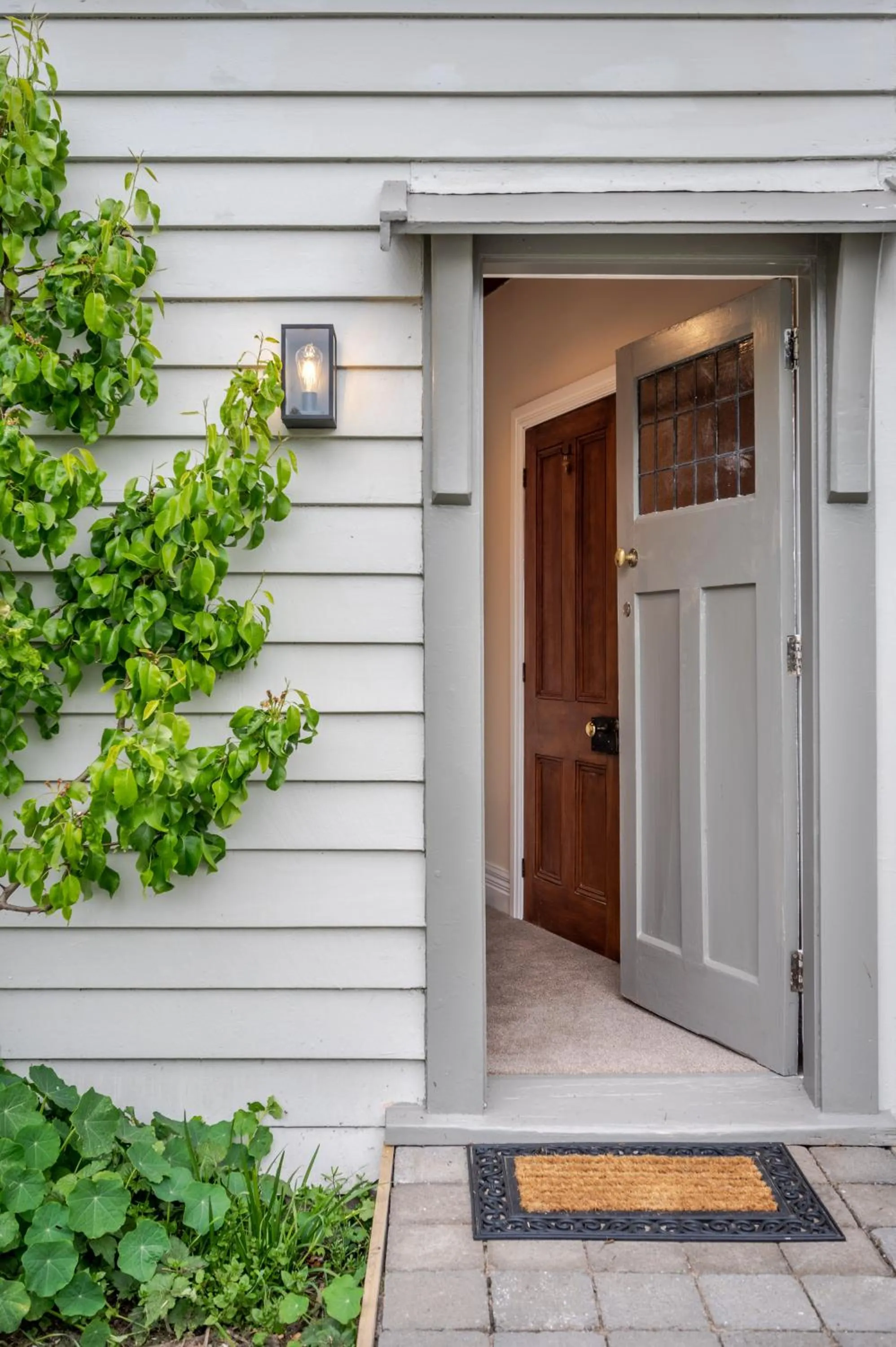 Facade/entrance in French Bay House