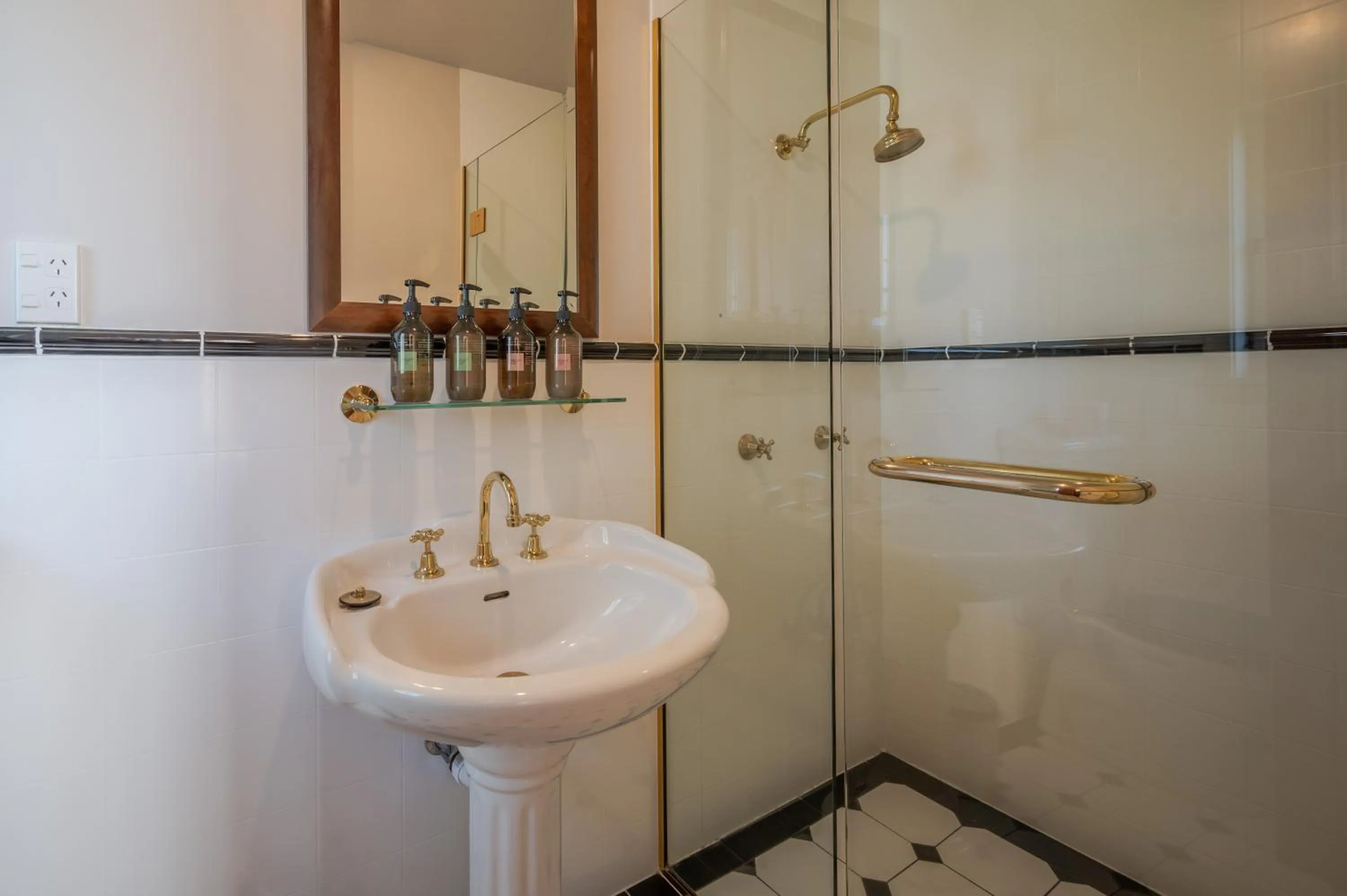 Bathroom in French Bay House