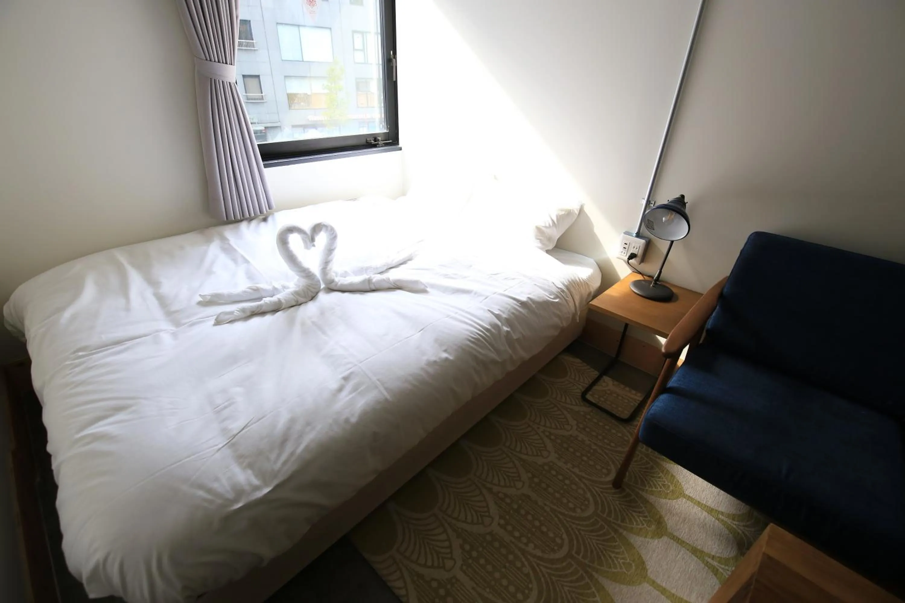 Decorative detail, Bed in Wise Owl Hostels Shibuya