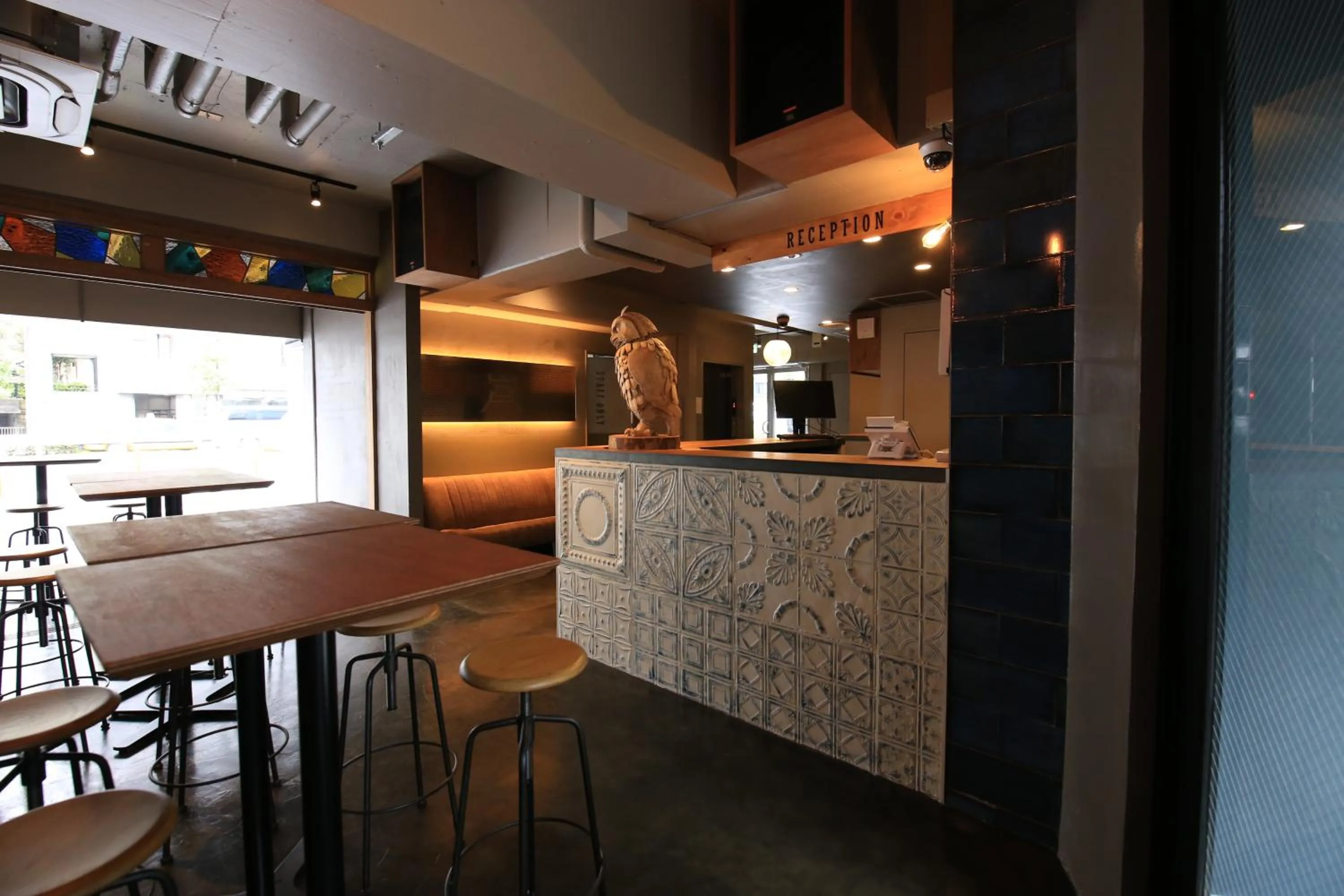 Lobby or reception in Wise Owl Hostels Shibuya