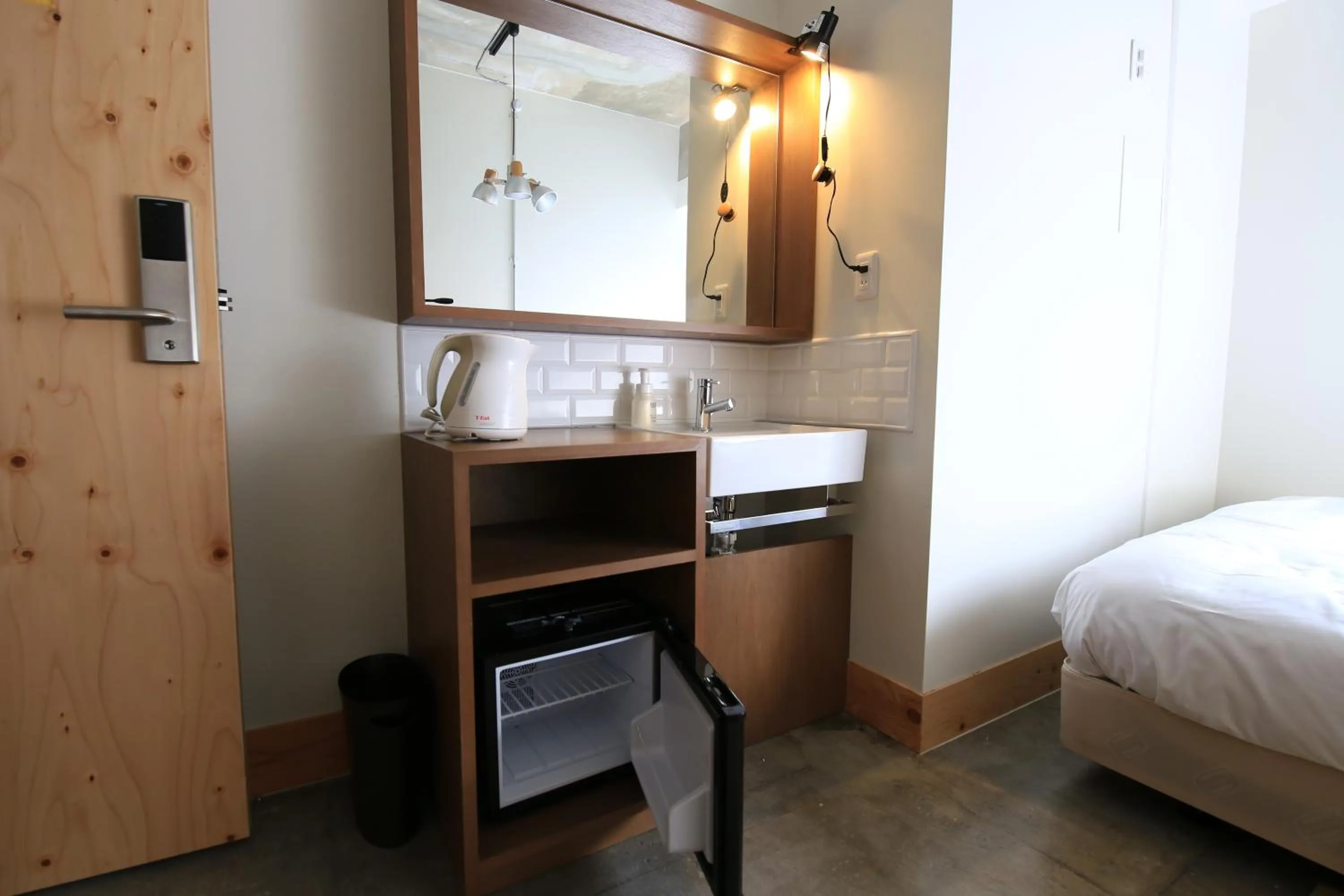 Decorative detail, Bed in Wise Owl Hostels Shibuya