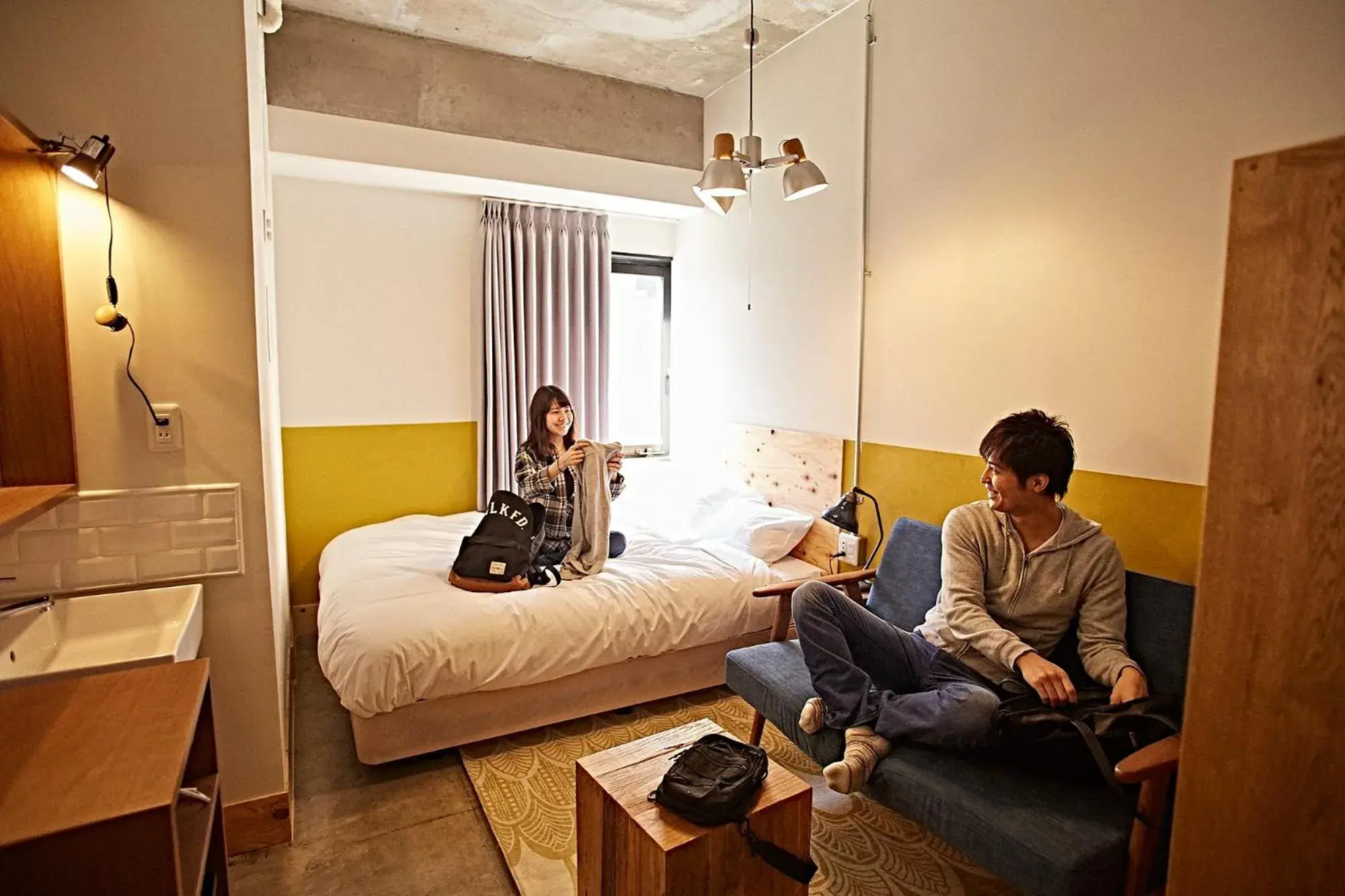 Bed in Wise Owl Hostels Shibuya Bed in Wise Owl Hostels Shibuya