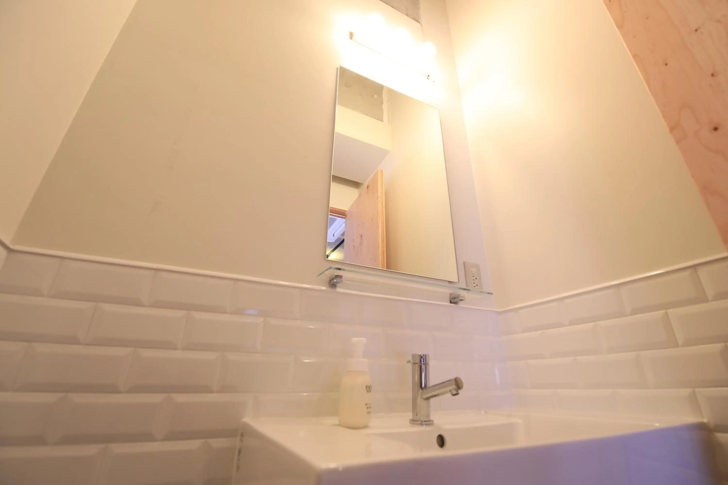 Decorative detail in Wise Owl Hostels Shibuya