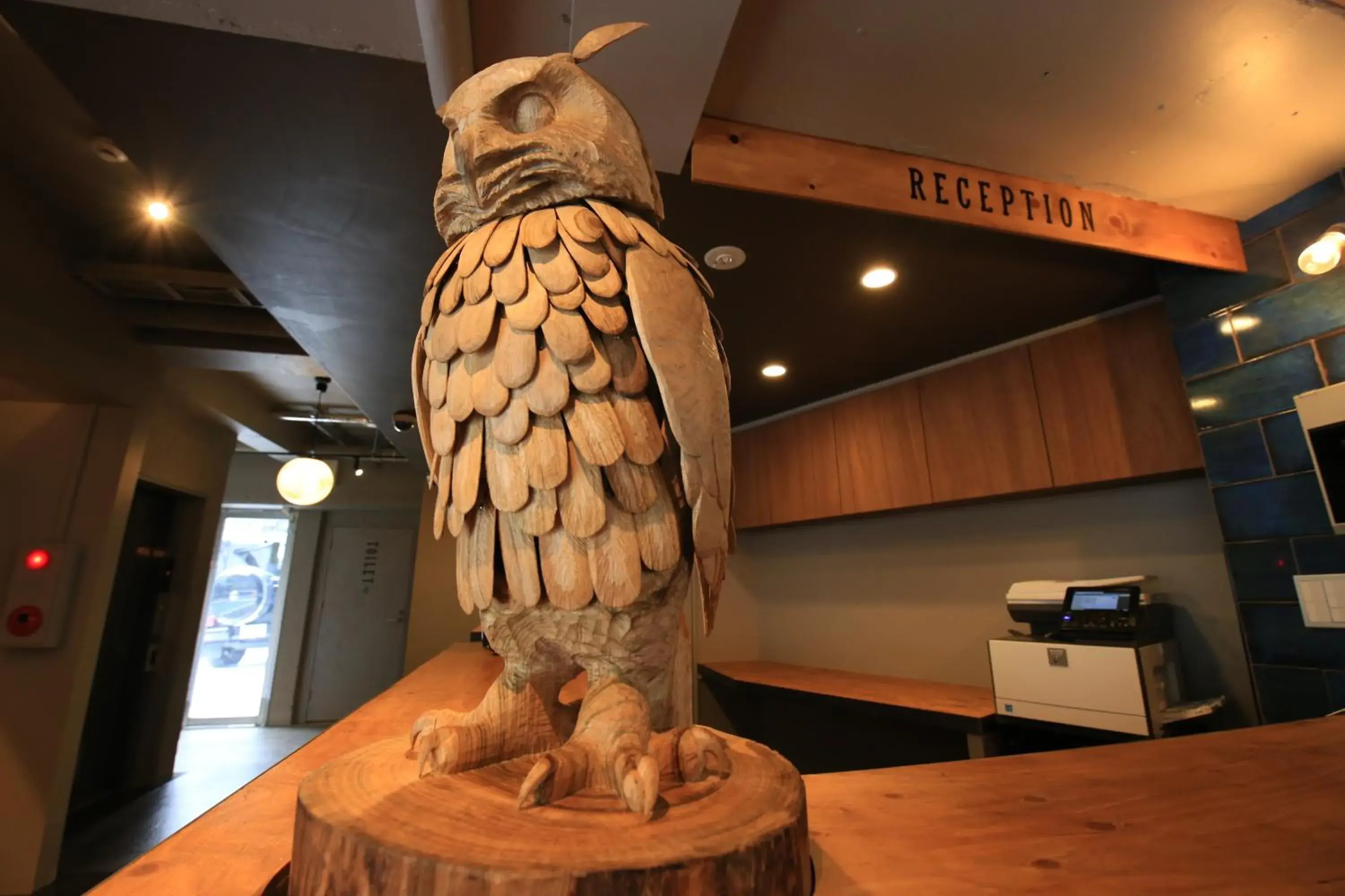 Lobby or reception in Wise Owl Hostels Shibuya Lobby or reception in Wise Owl Hostels Shibuya