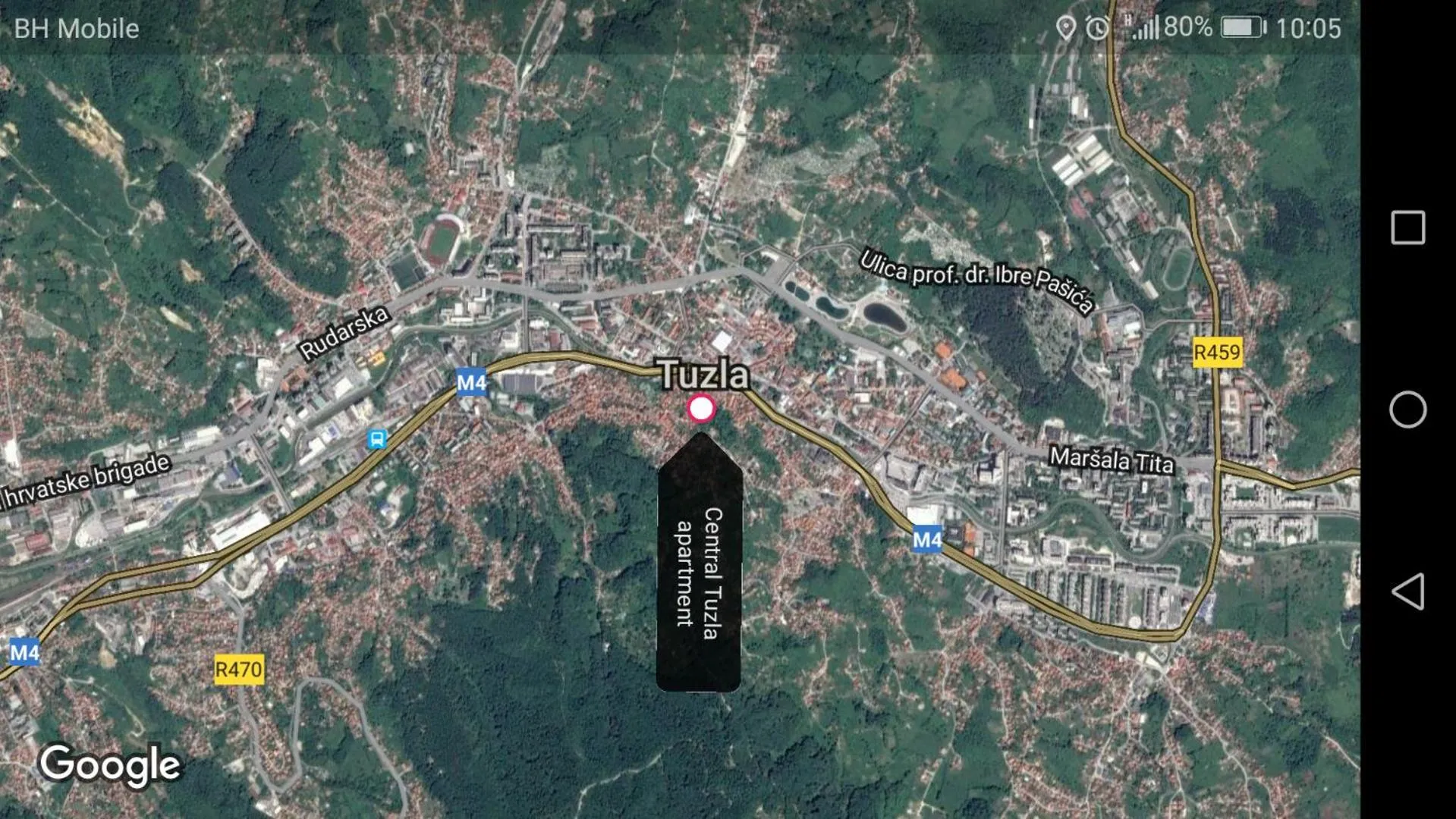 Central Tuzla apt - free parking
