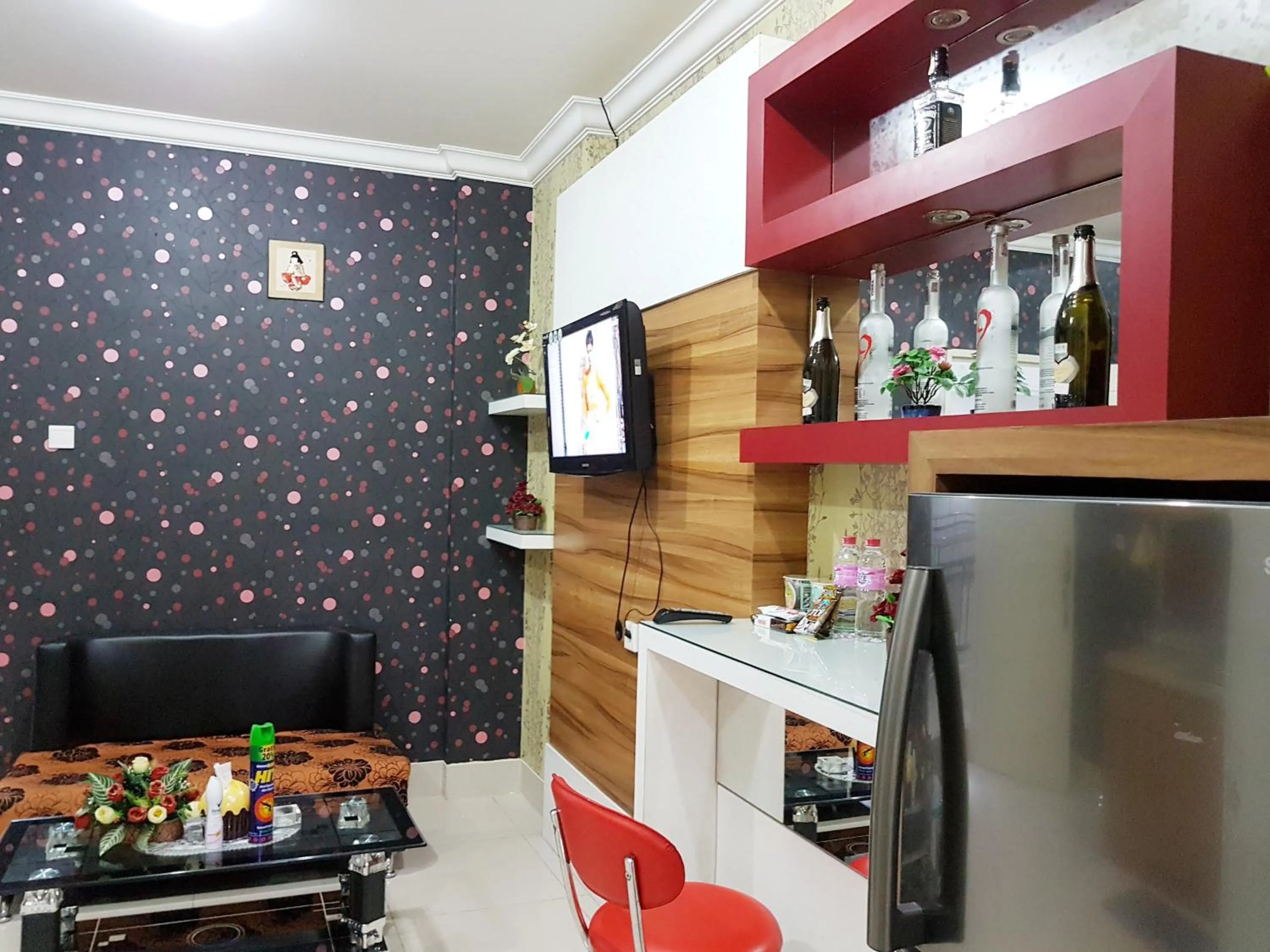 Living room in Apartemen MTC 623