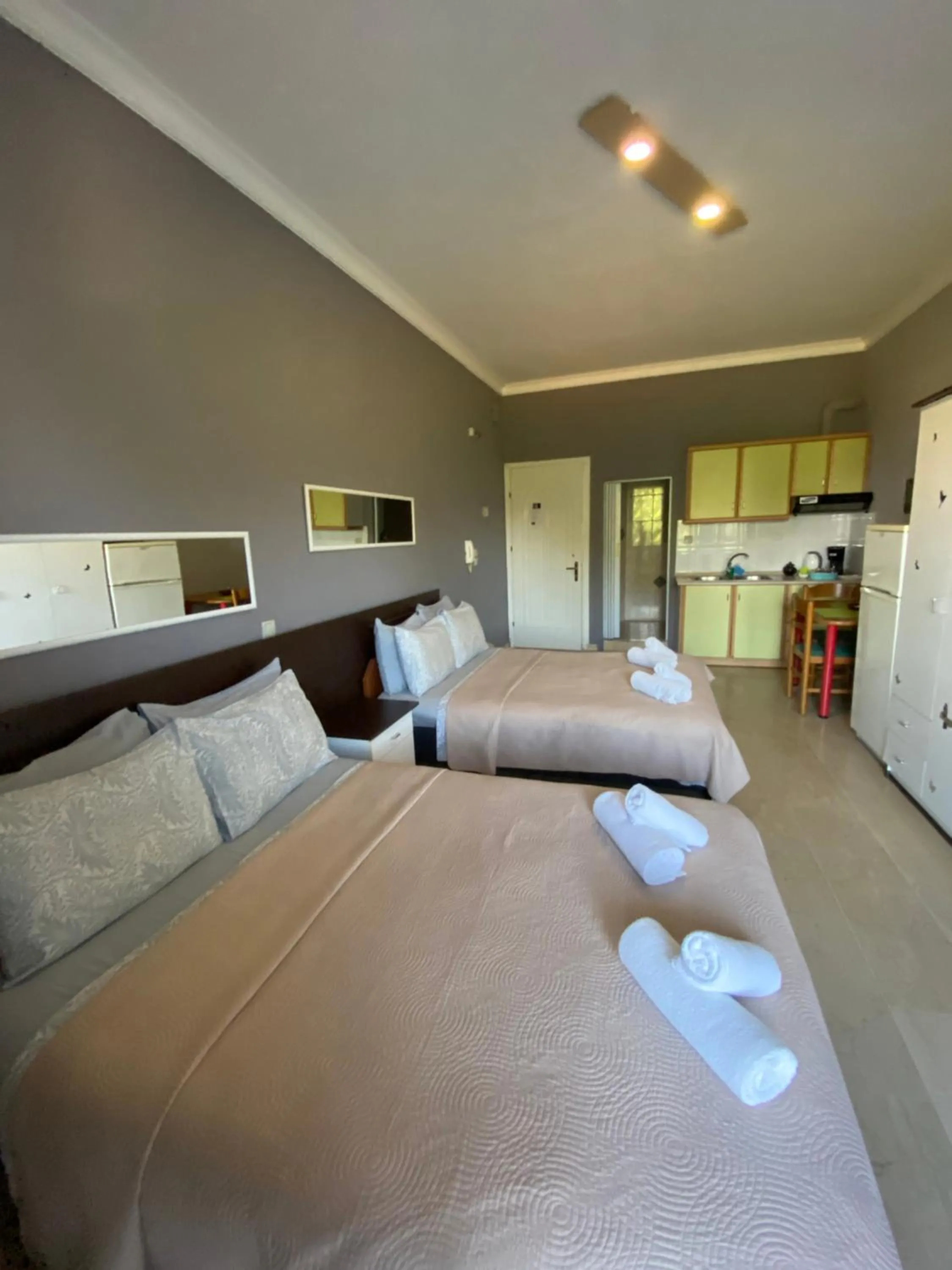 Bed in Alexander Apartments