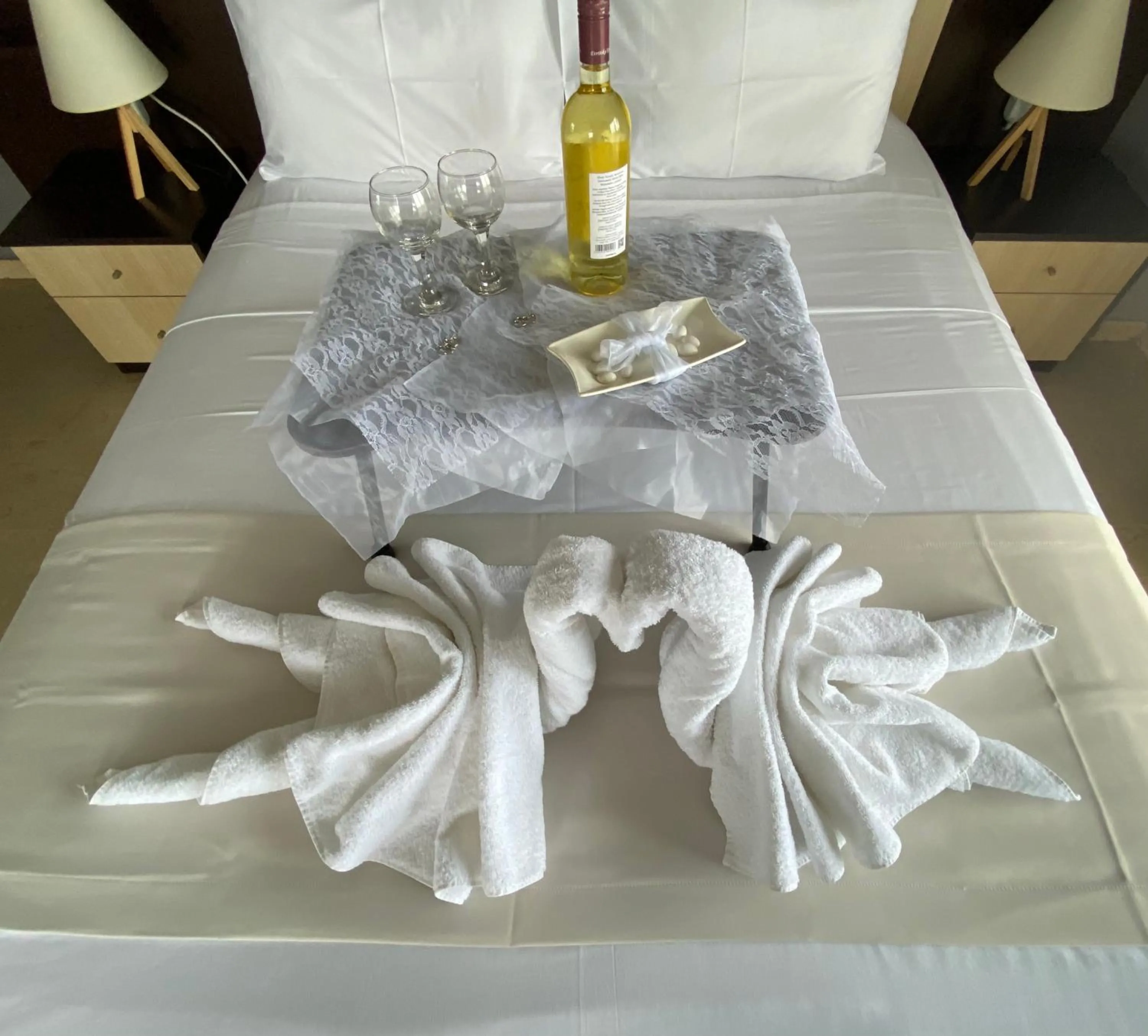 Bed in Alexander Apartments