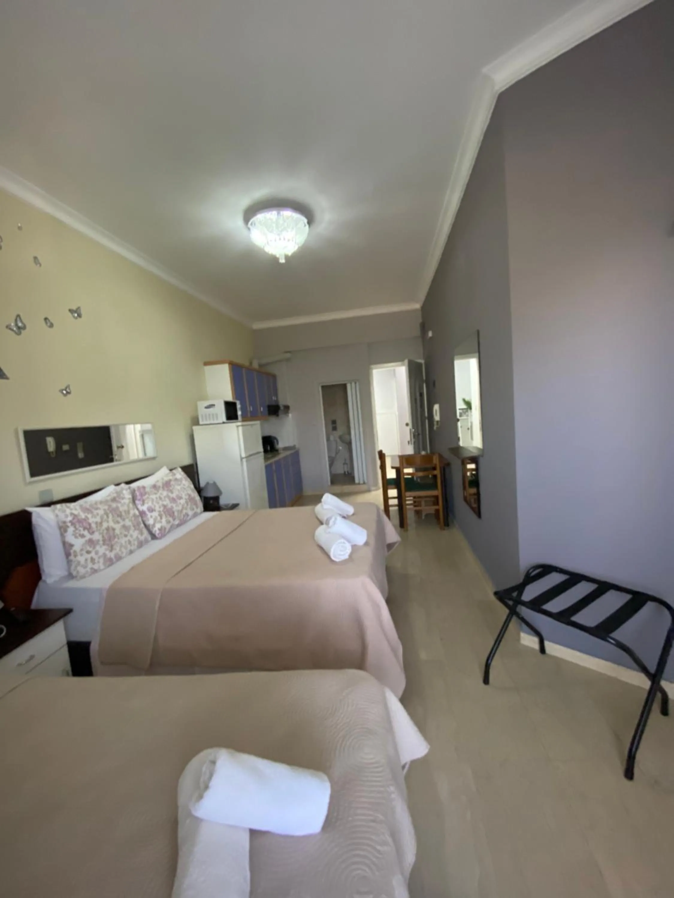 Bed in Alexander Apartments