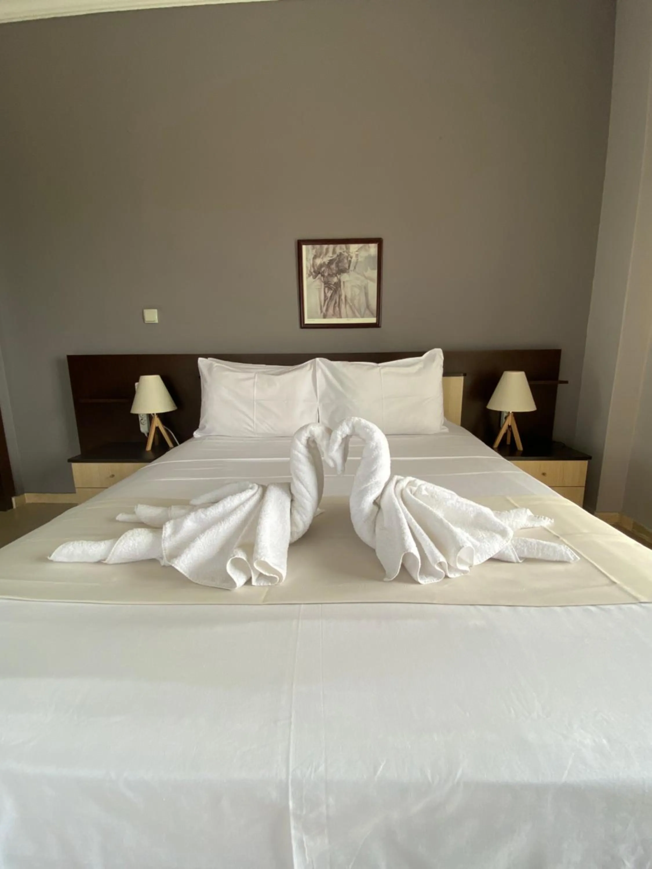 Bed in Alexander Apartments