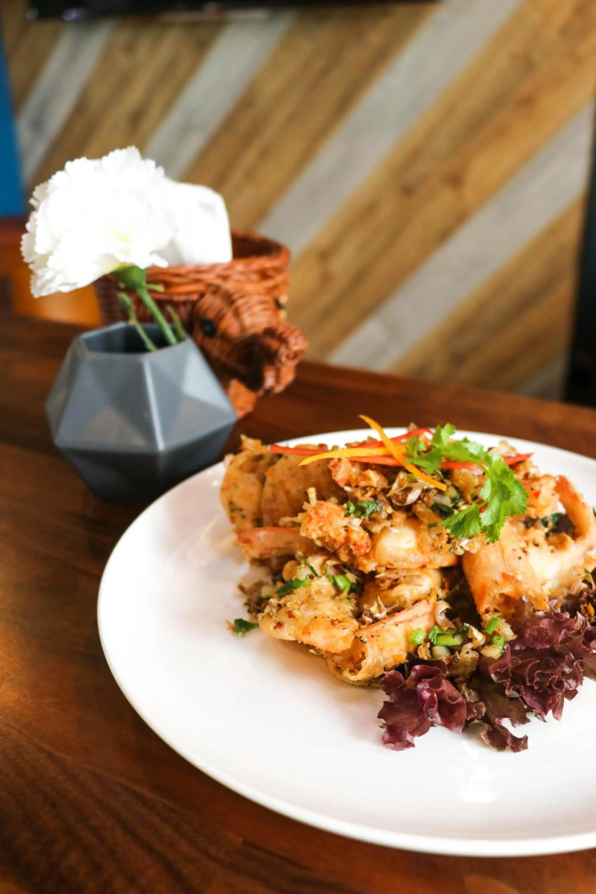 Food close-up in W Station