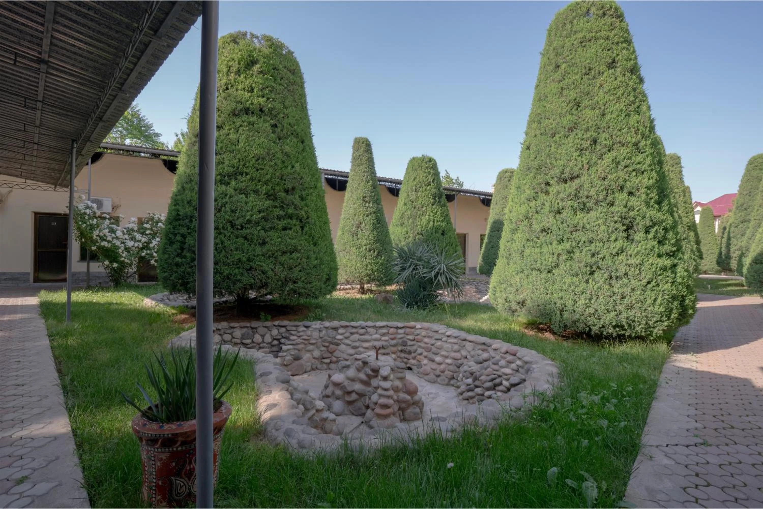 Natural landscape in Rohat Mirobod