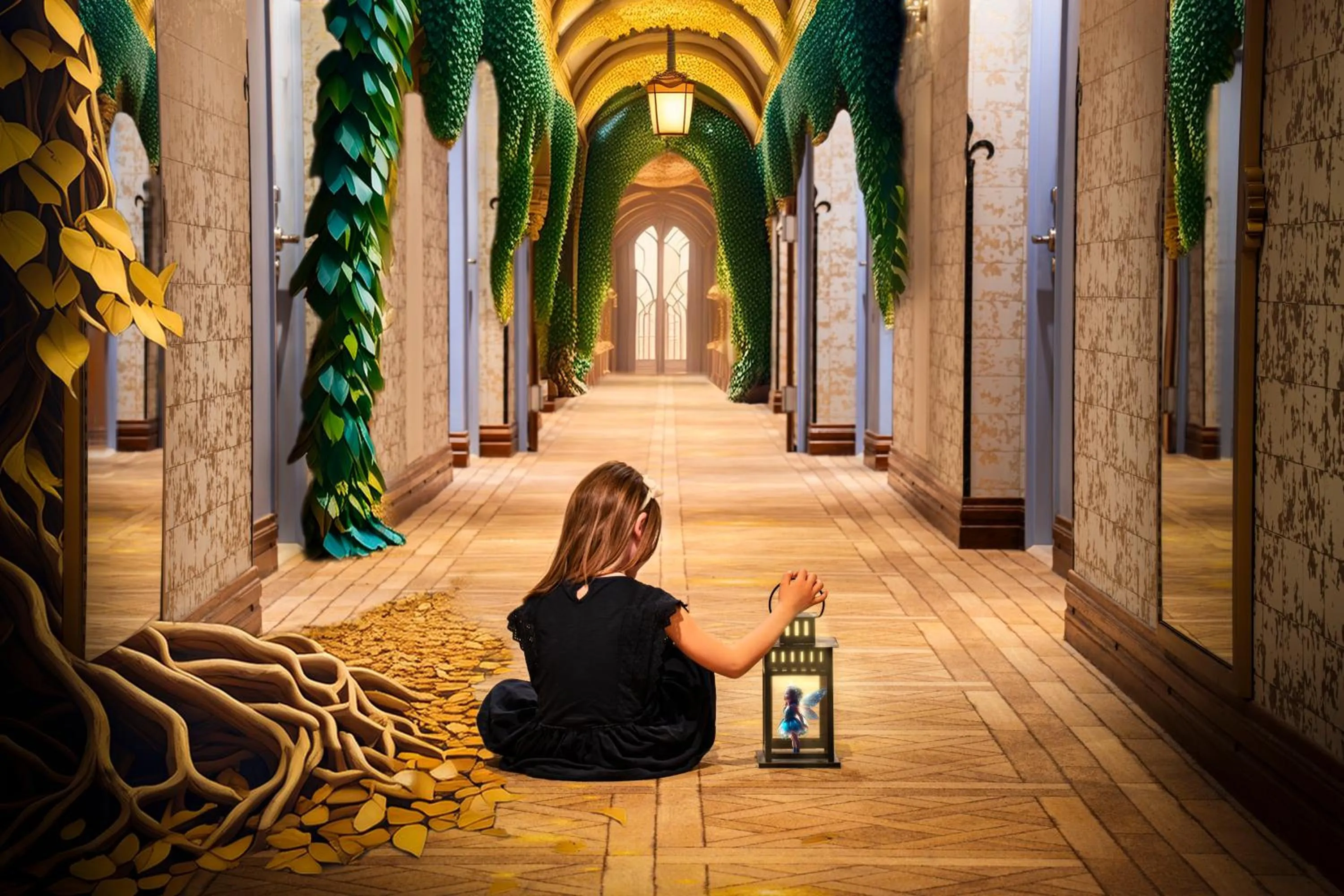 Patio in Dream Castle Hotel Marne La Vallee