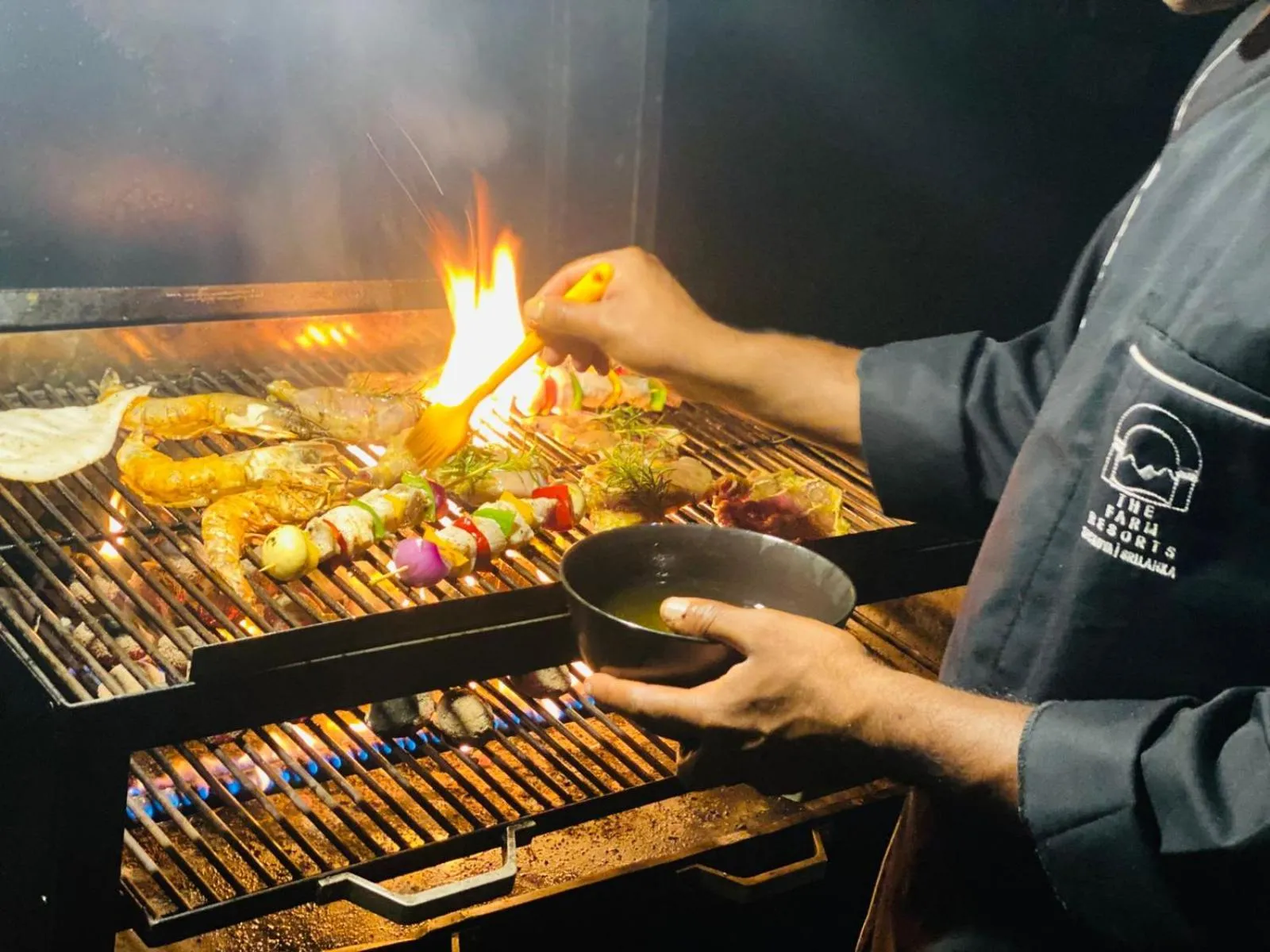 BBQ facilities in The Farm Resorts