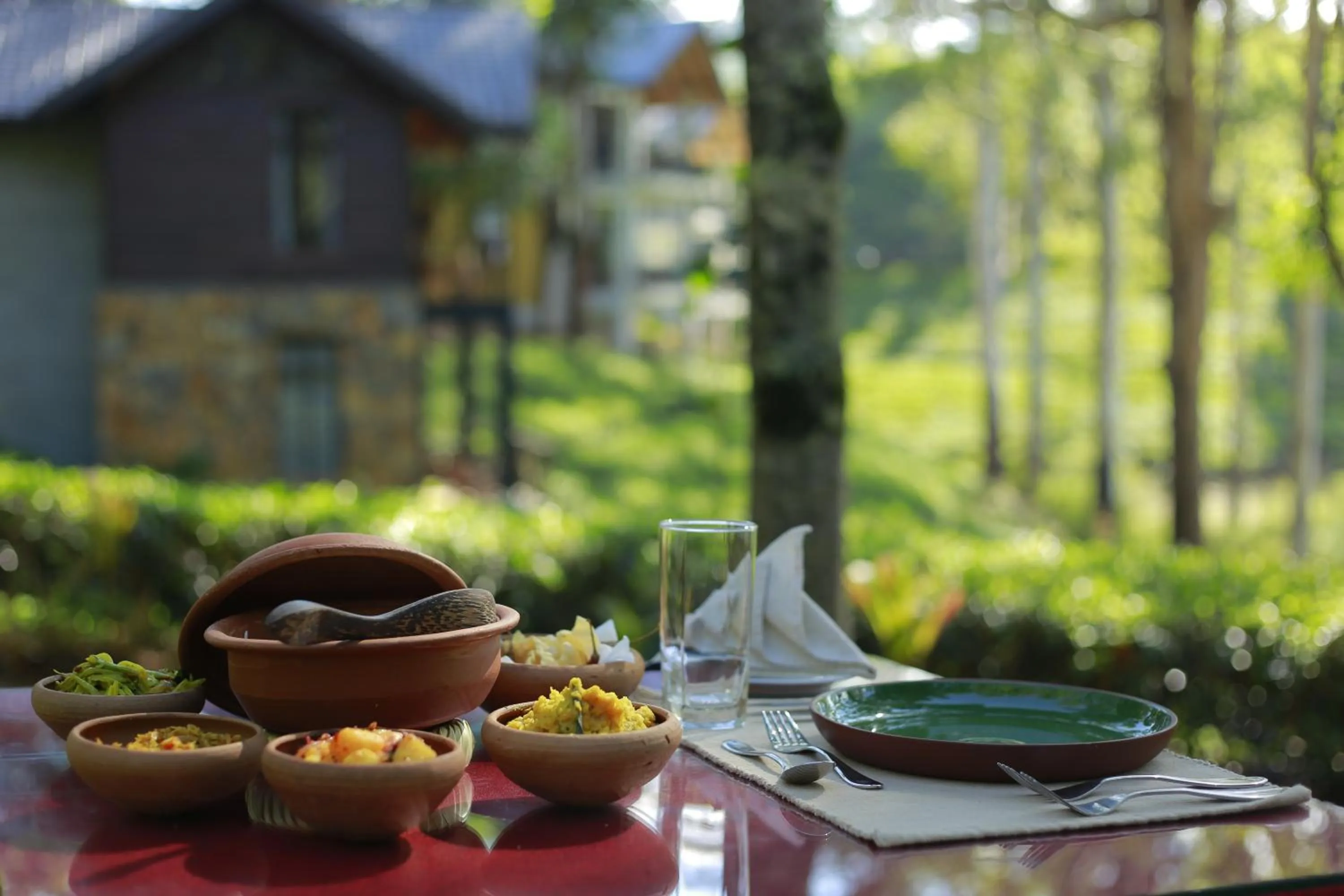 Garden view in The Farm Resorts