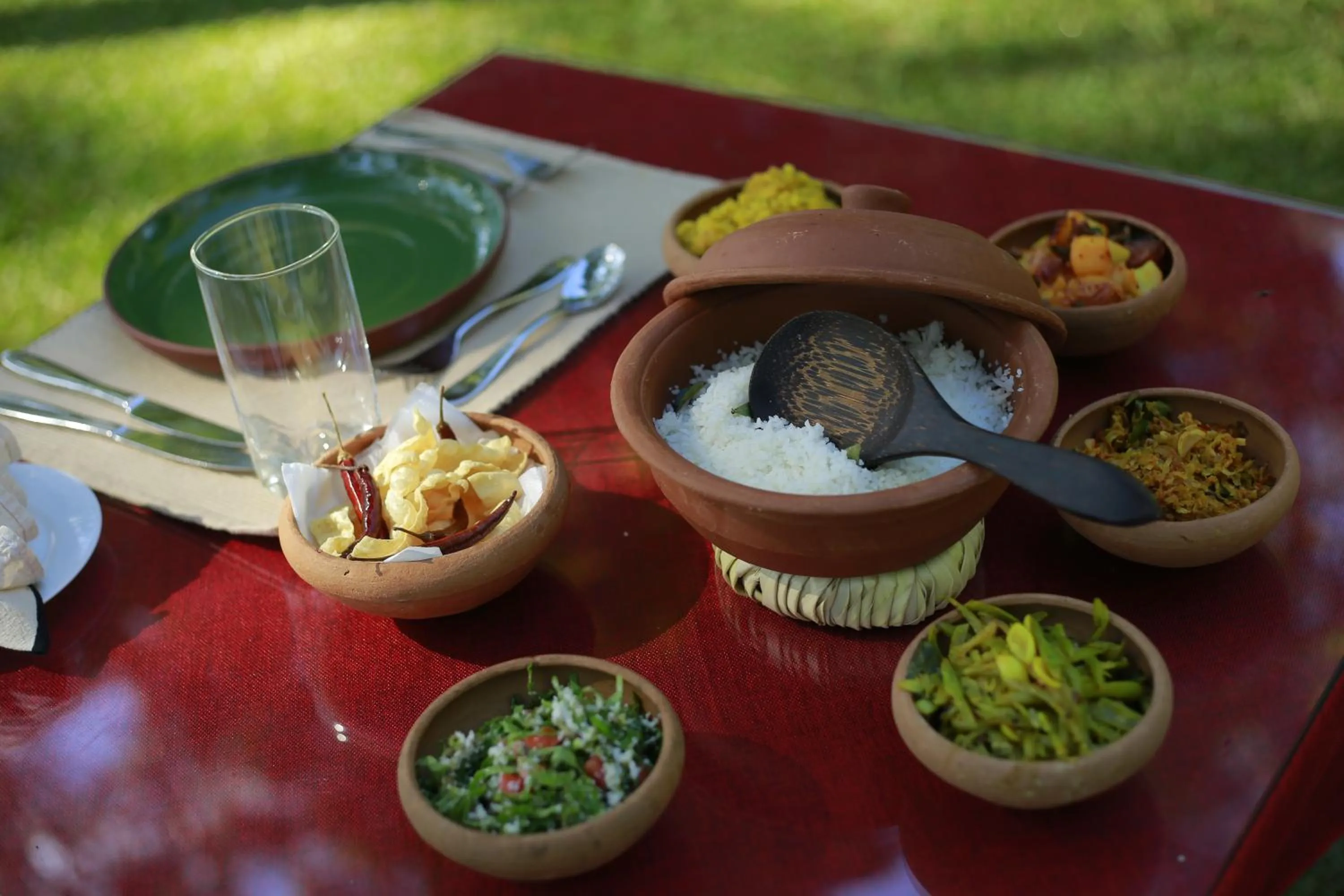 Food in The Farm Resorts