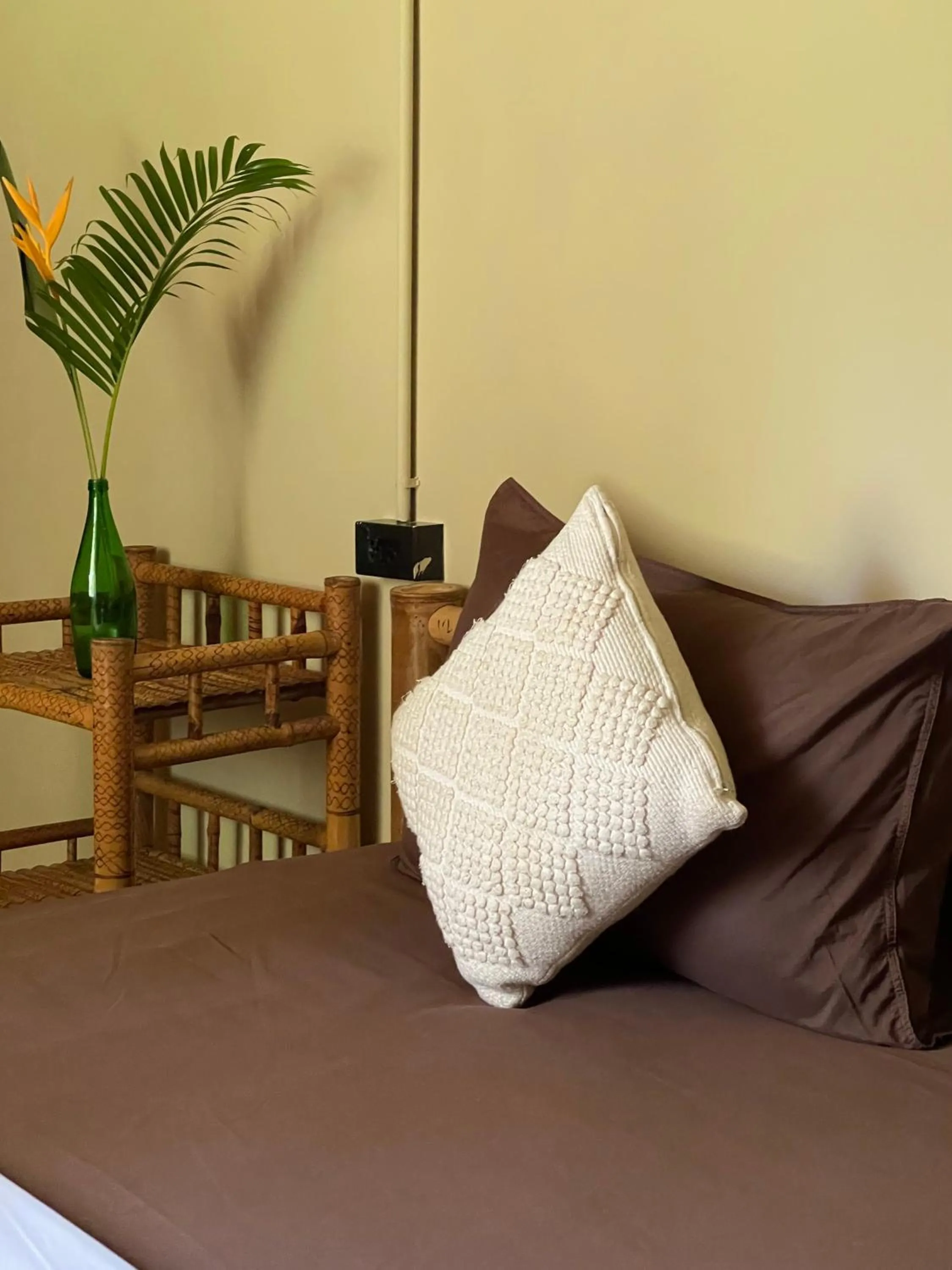 Bed in Mythai Guesthouse
