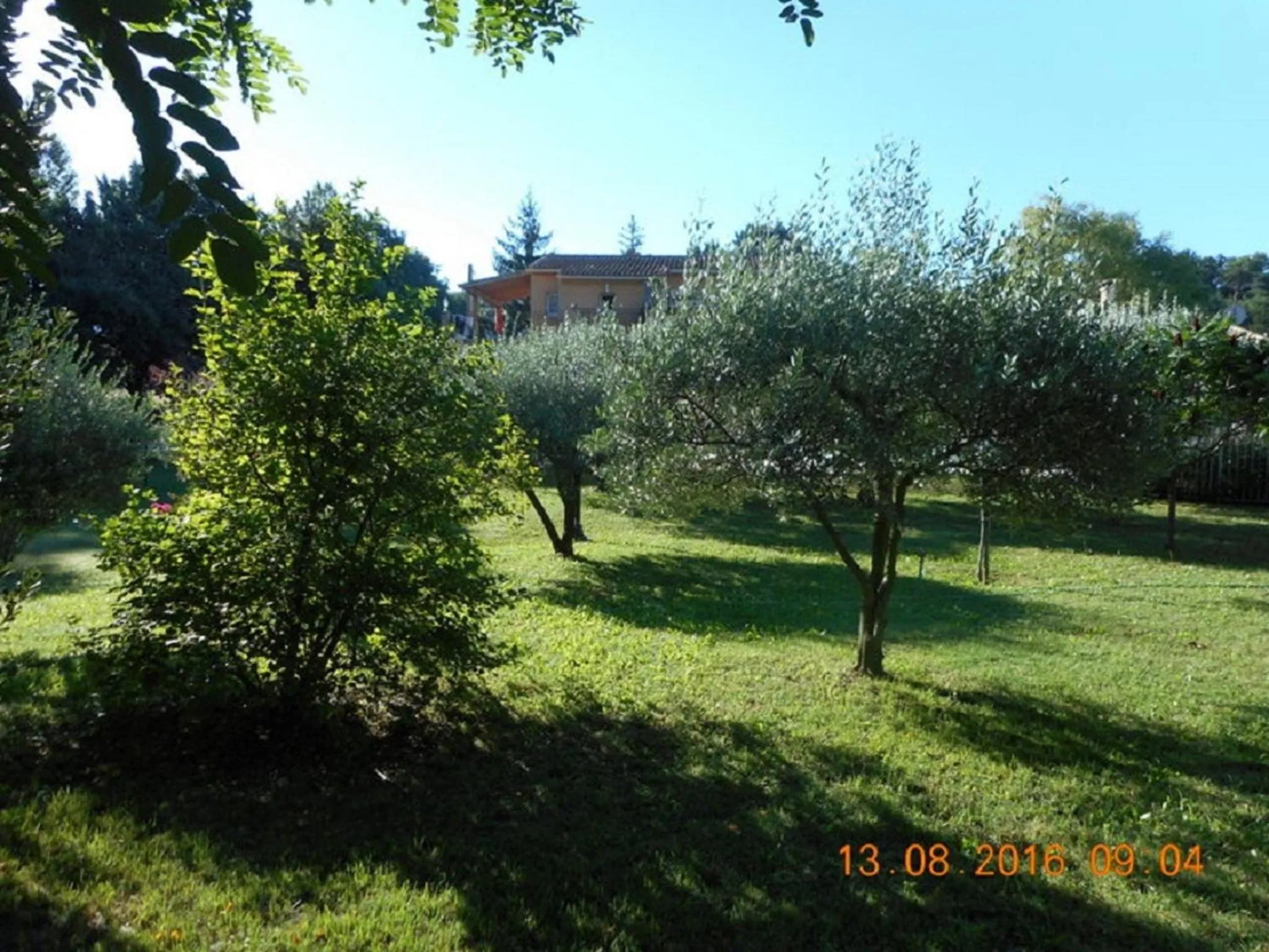 Garden view in Le Rieufroid