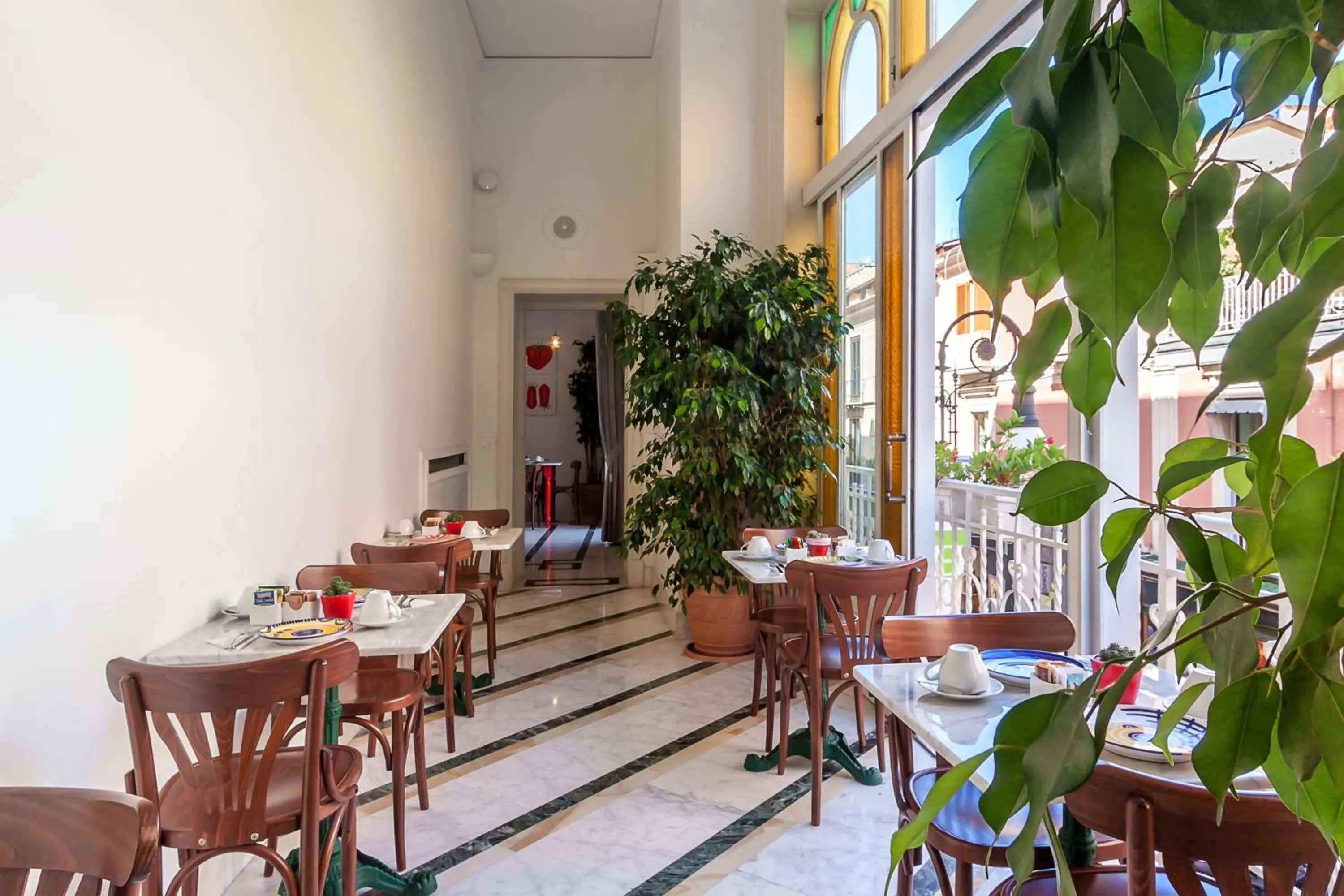 Continental breakfast in Palazzo Starace