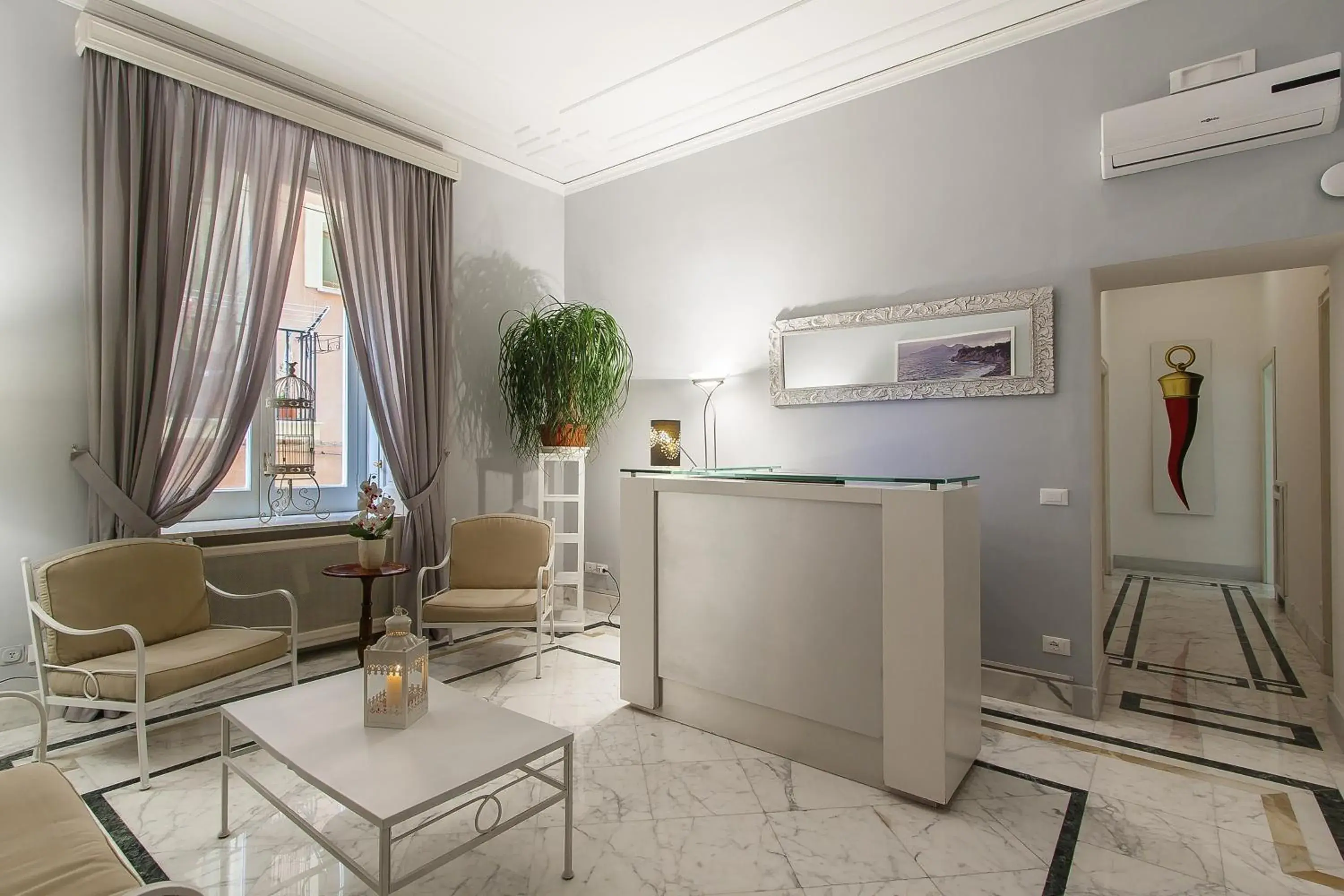 Lobby or reception in Palazzo Starace Lobby or reception in Palazzo Starace