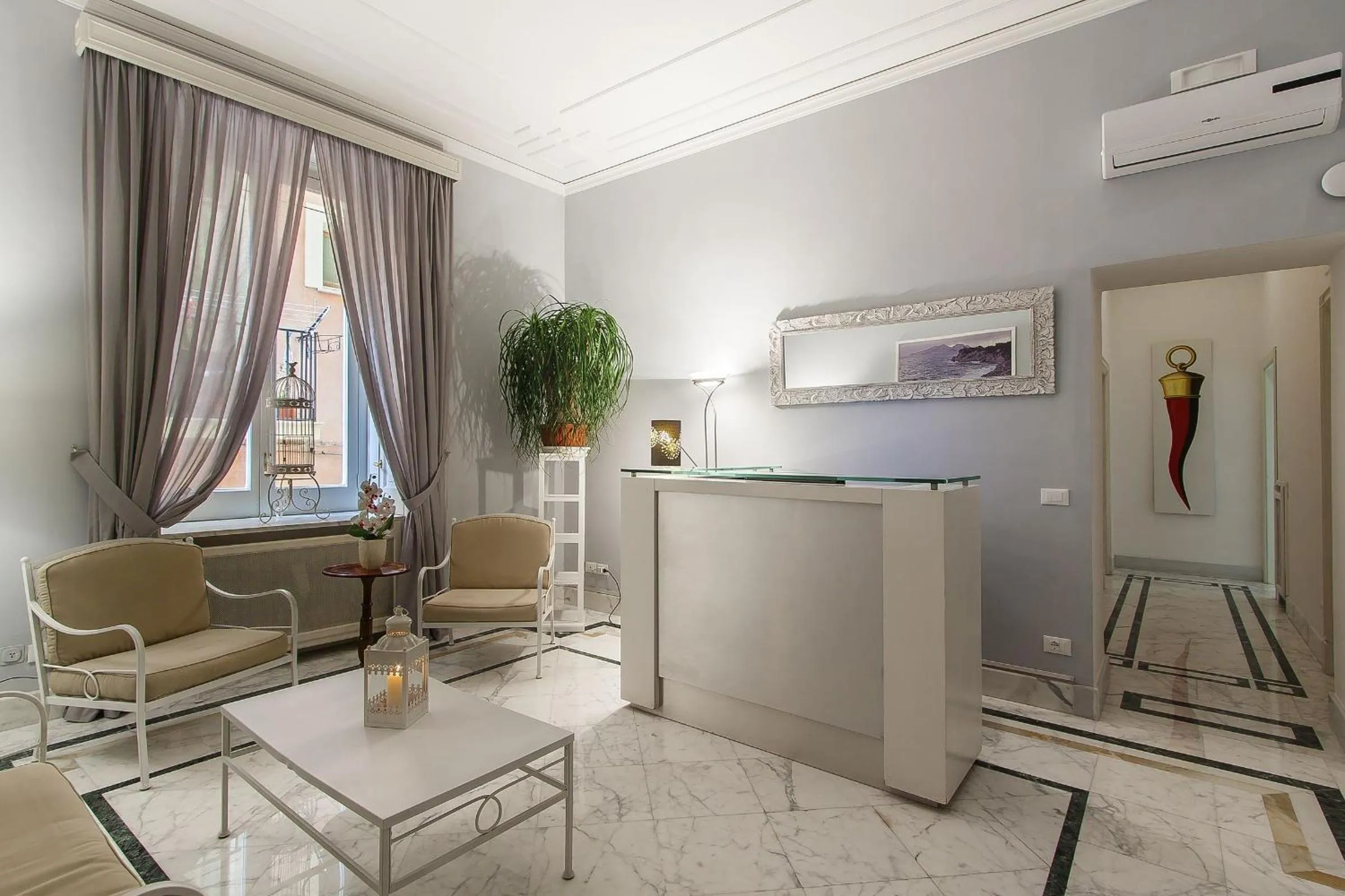 Lobby or reception in Palazzo Starace