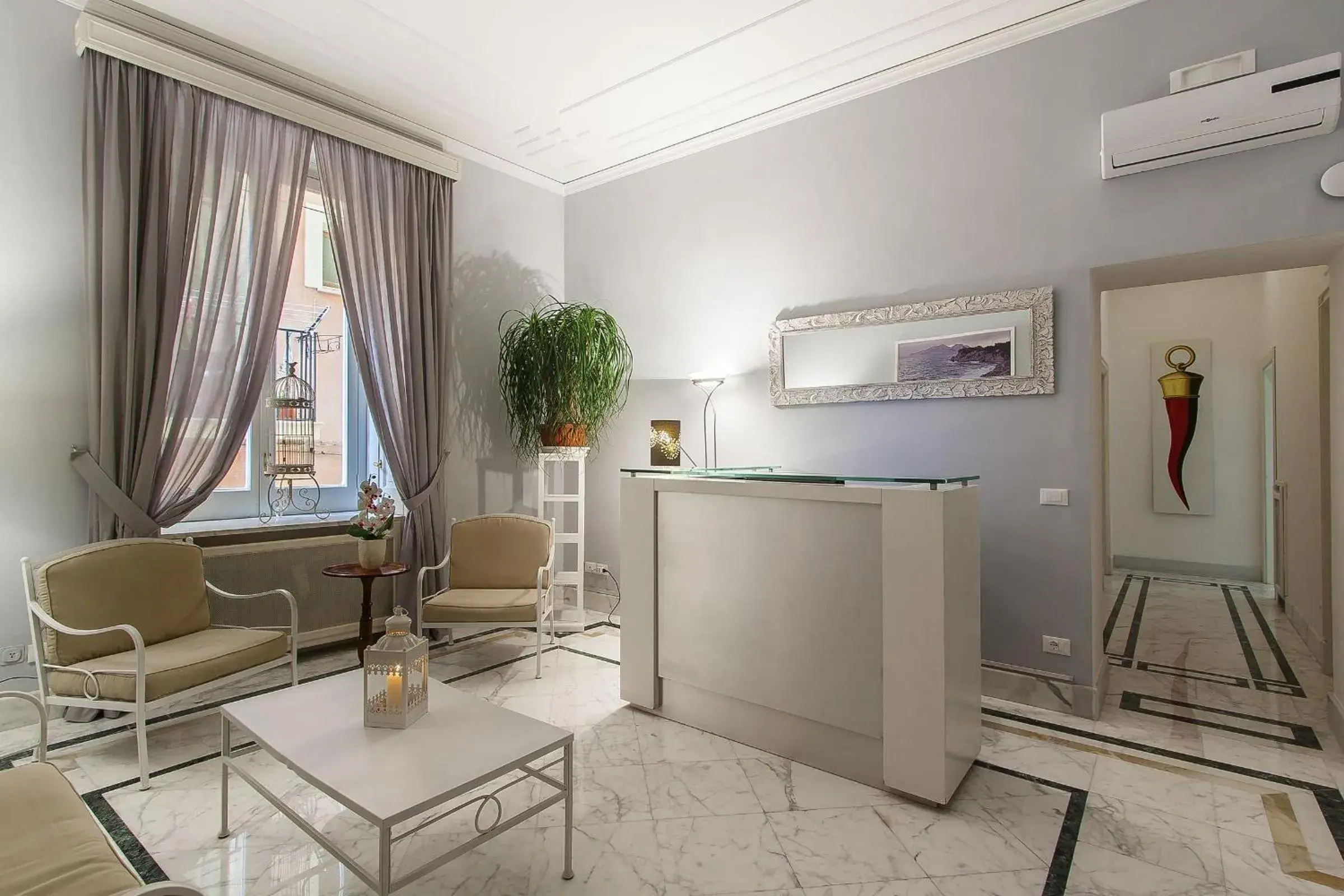 Lobby or reception in Palazzo Starace Lobby or reception in Palazzo Starace