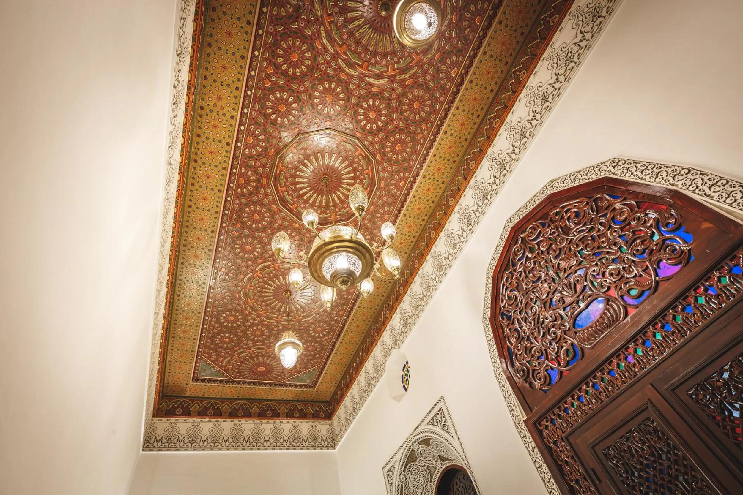 Decorative detail in Riad Fes Maya Suite & Spa