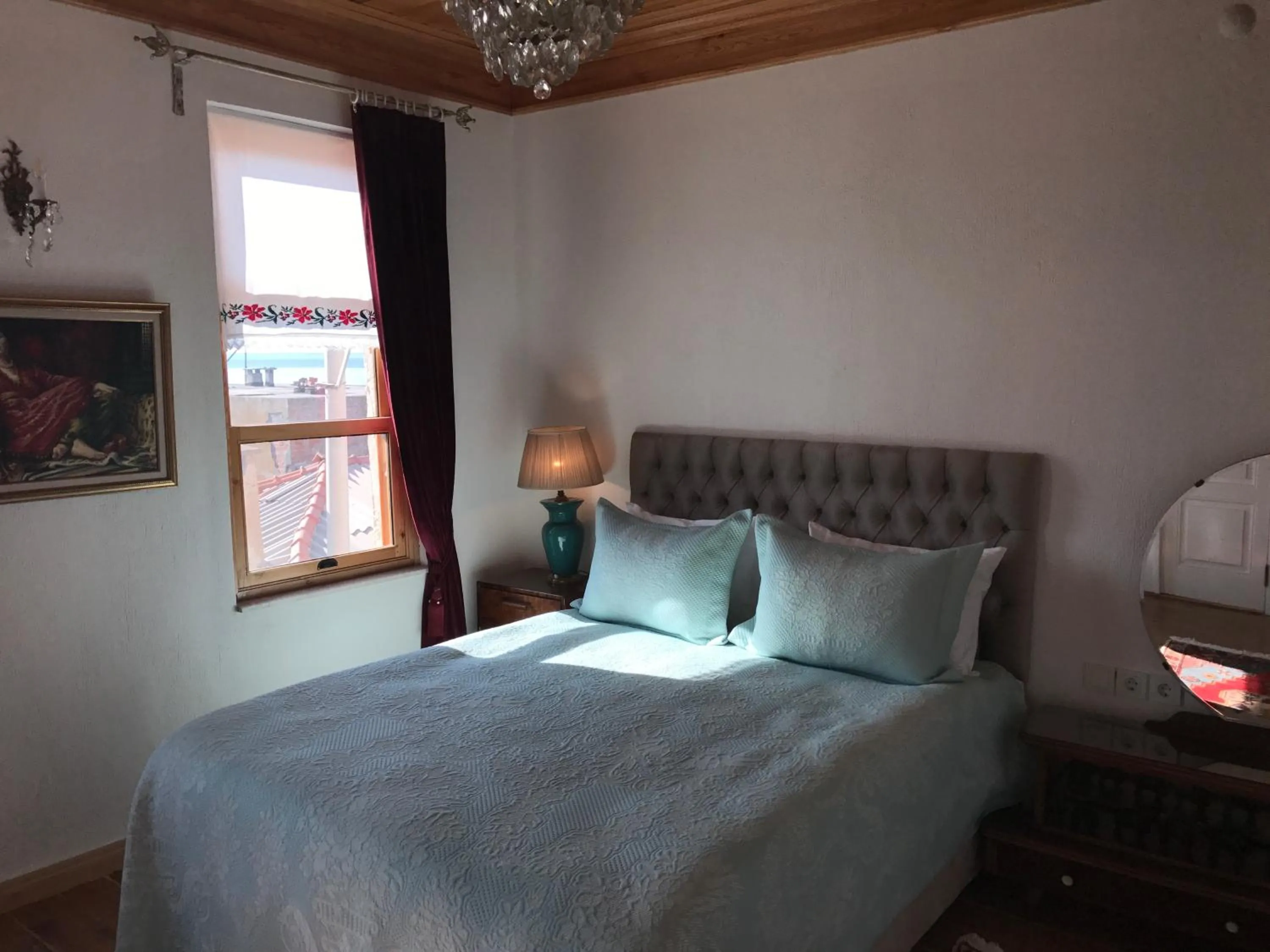 Decorative detail, Bed in Dutlu Konak