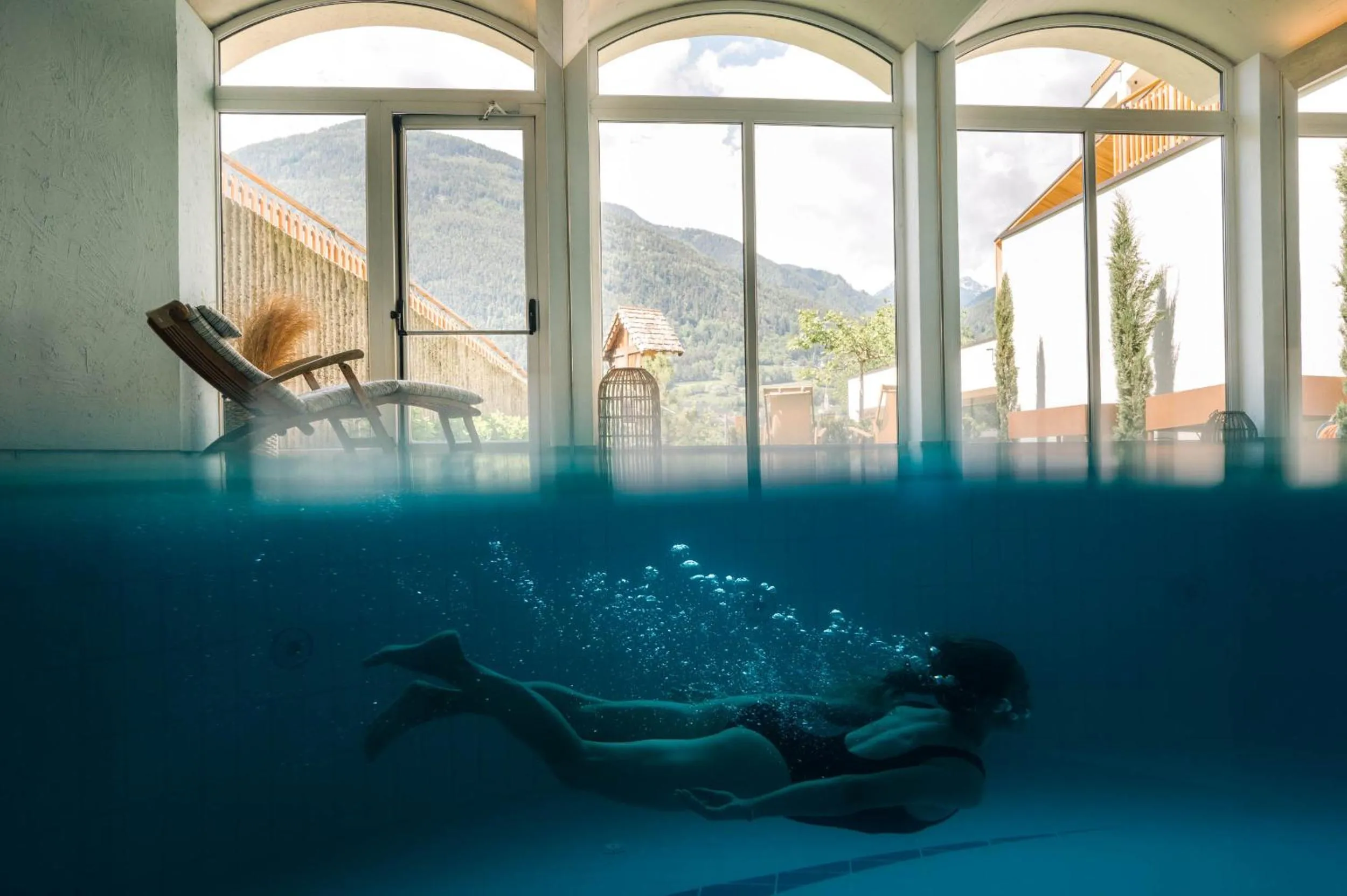 Swimming pool in Boutique Hotel Pachers