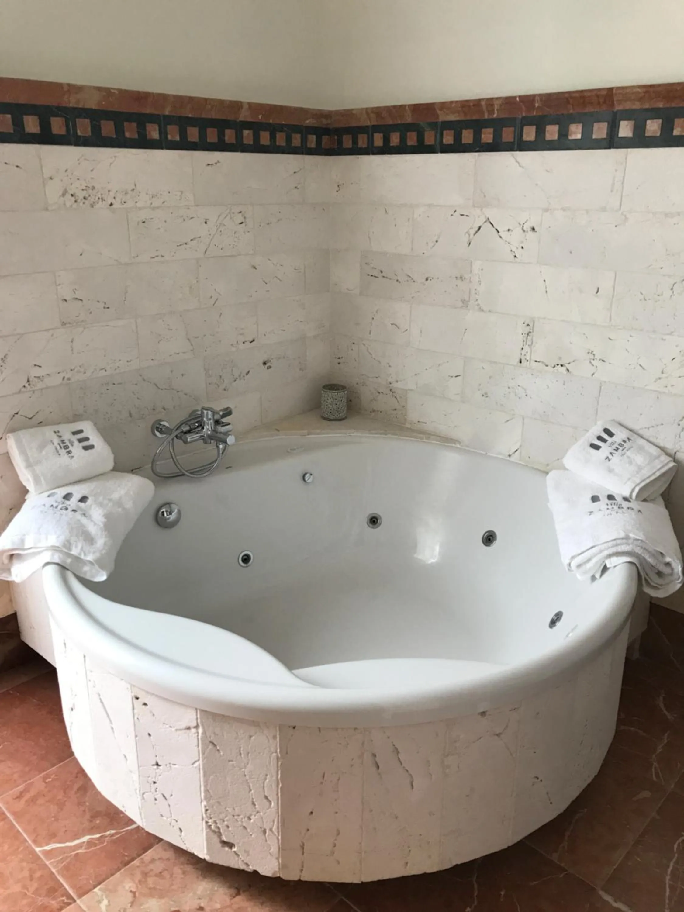 Bathroom in Casa Palacio VillaZambra