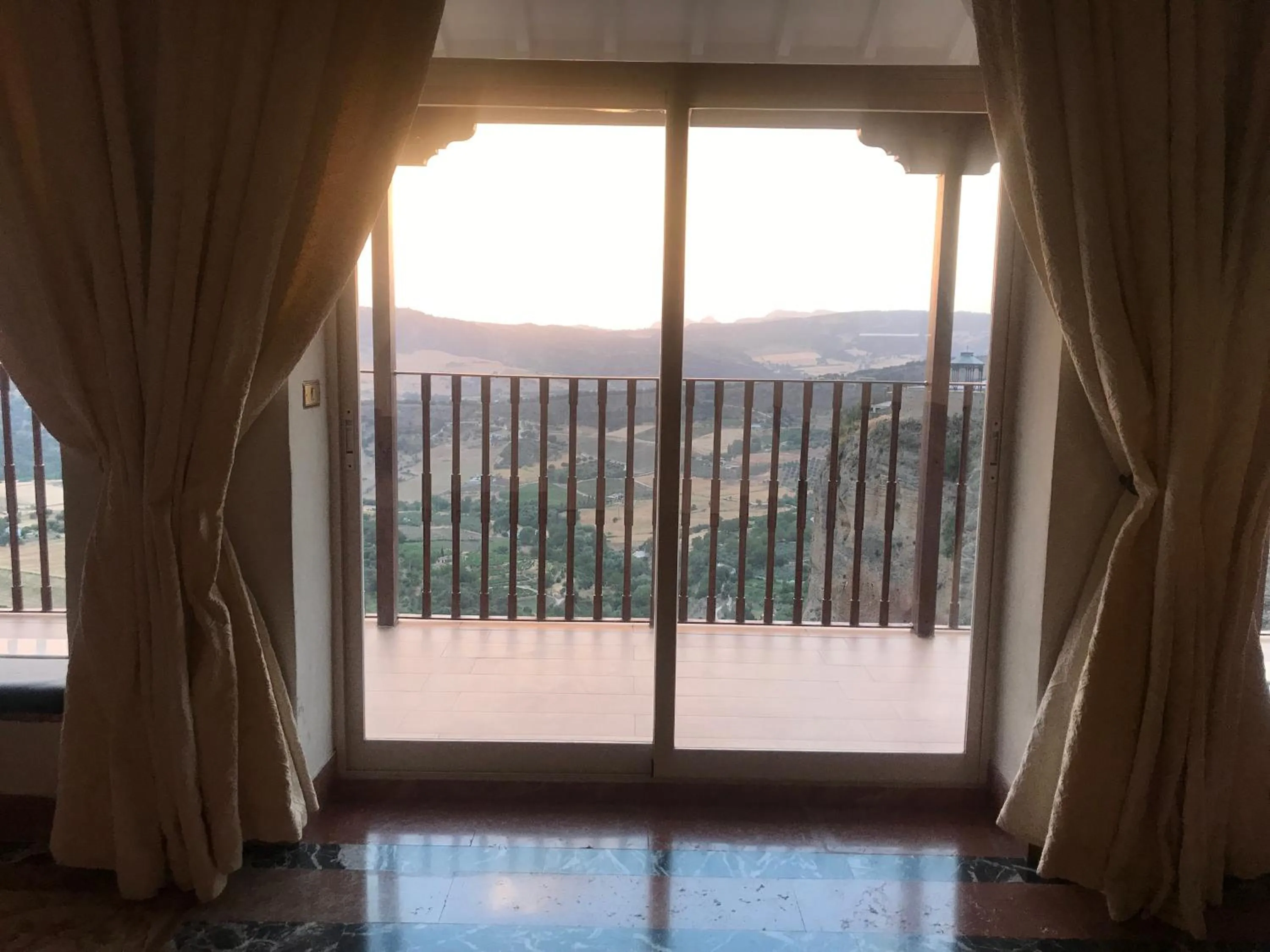 Sunset in Casa Palacio VillaZambra