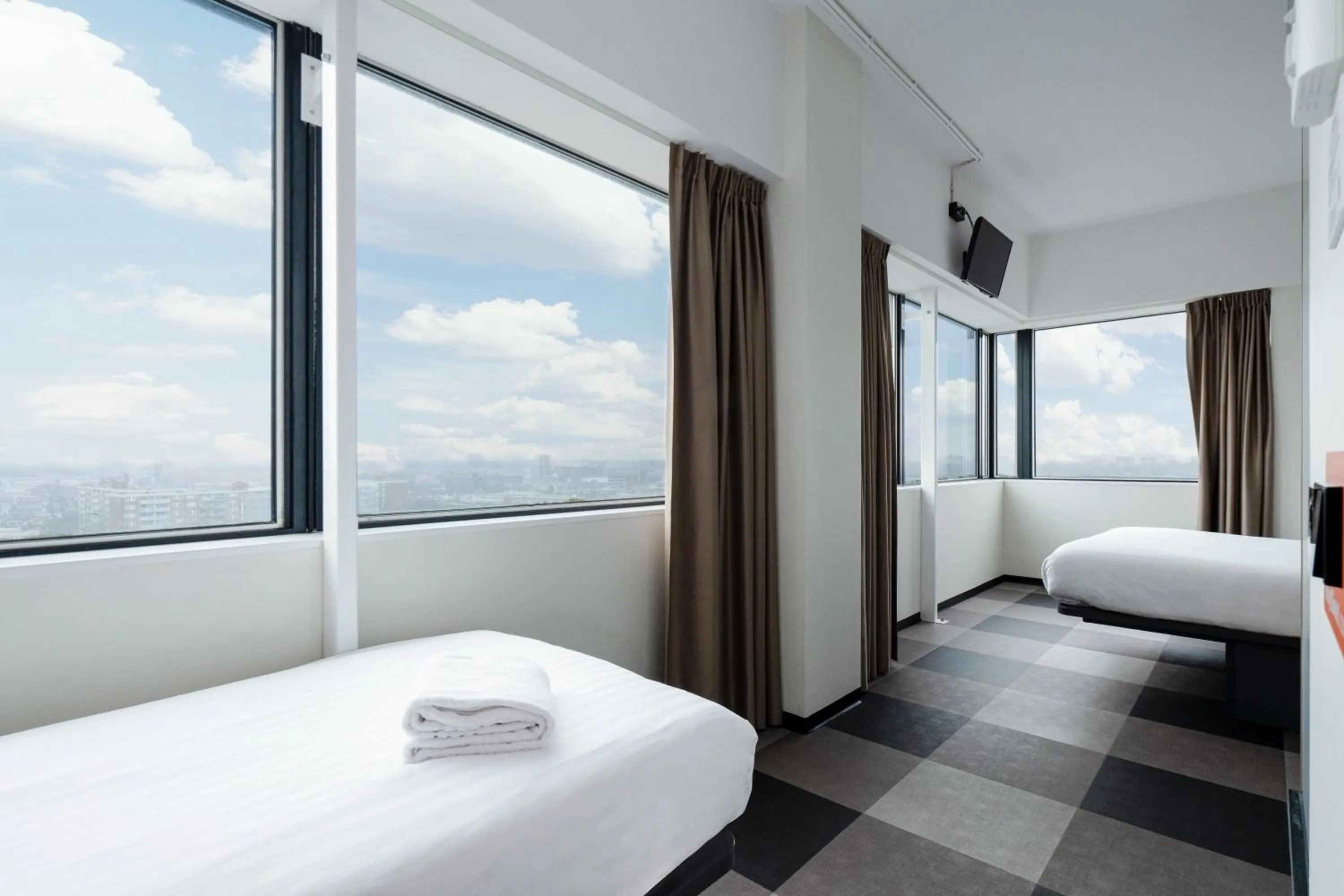 Bedroom, Bed in easyHotel Amsterdam Zaandam