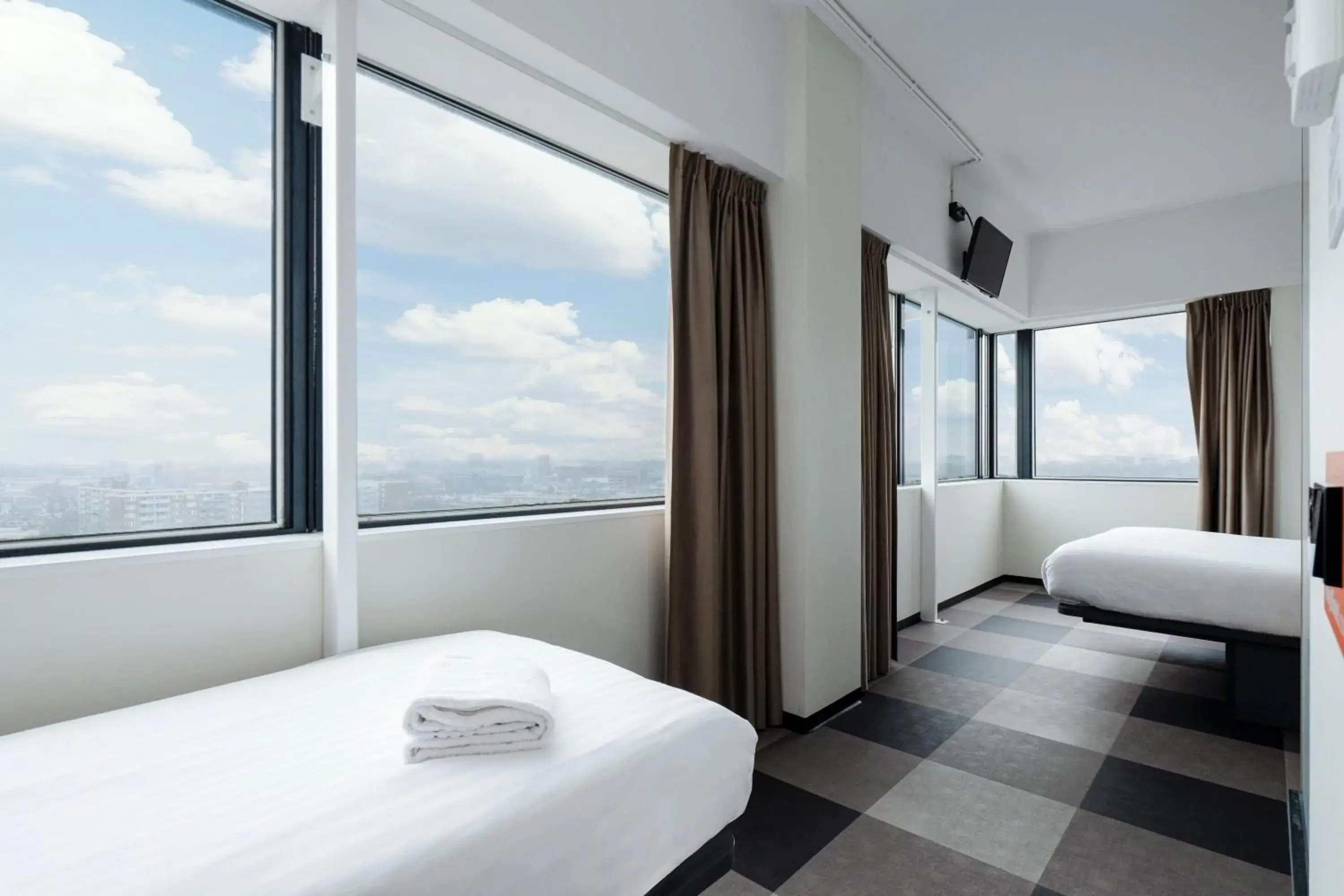 Bedroom, Bed in easyHotel Amsterdam Zaandam Bedroom, Bed in easyHotel Amsterdam Zaandam