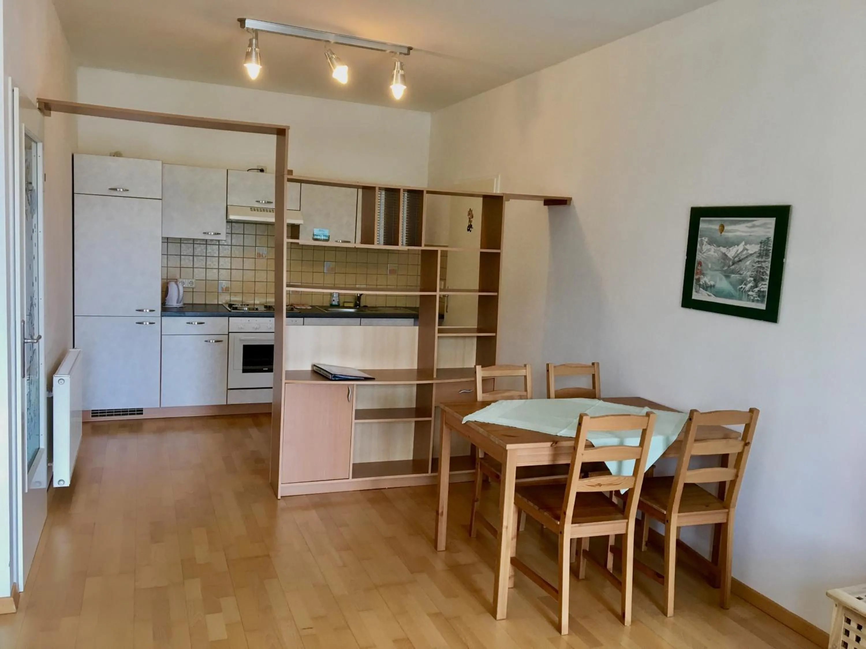 Kitchen or kitchenette in Apfelwirt