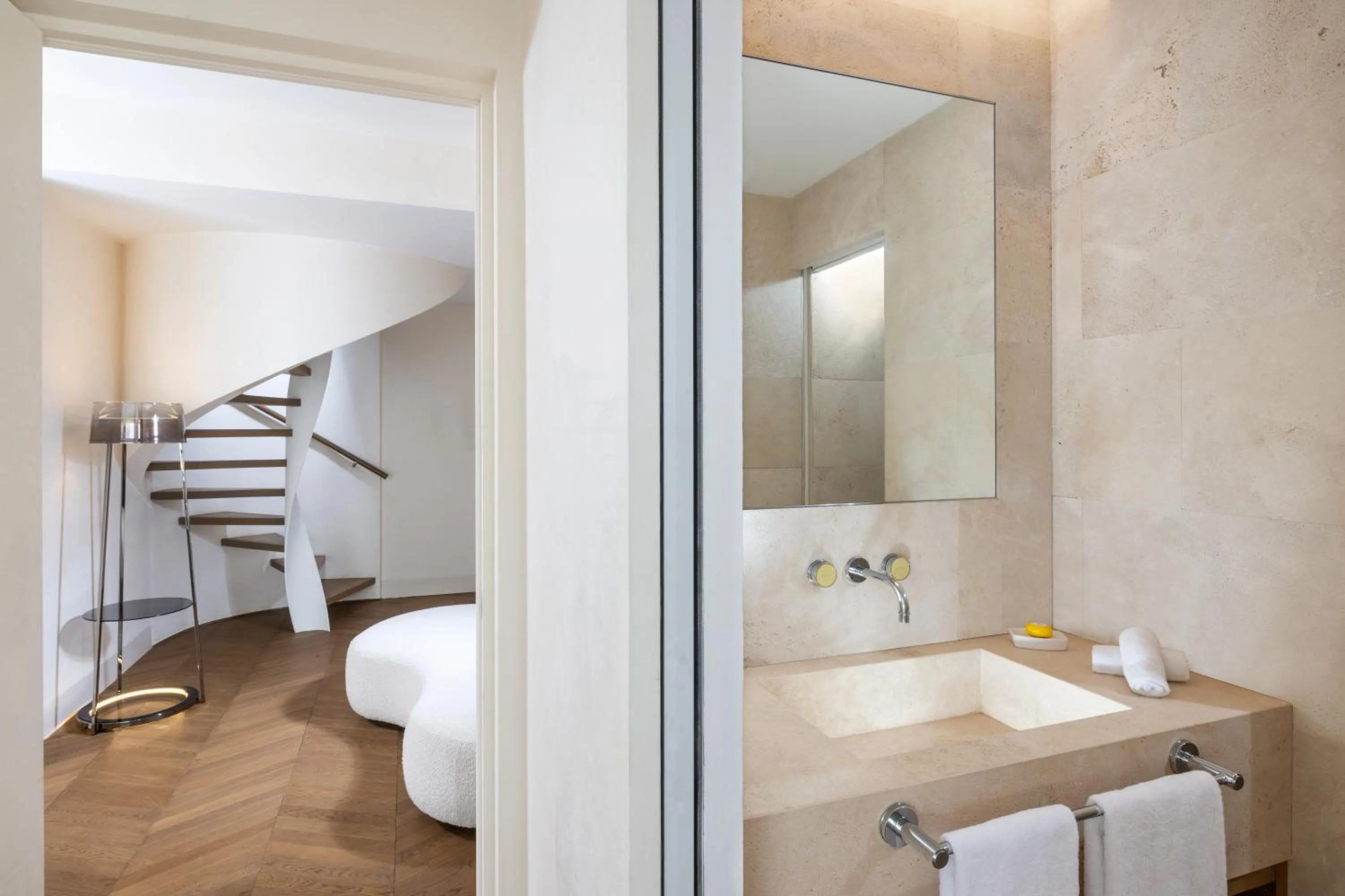 Toilet in Hotel Palazzo Manfredi – Small Luxury Hotels of the World