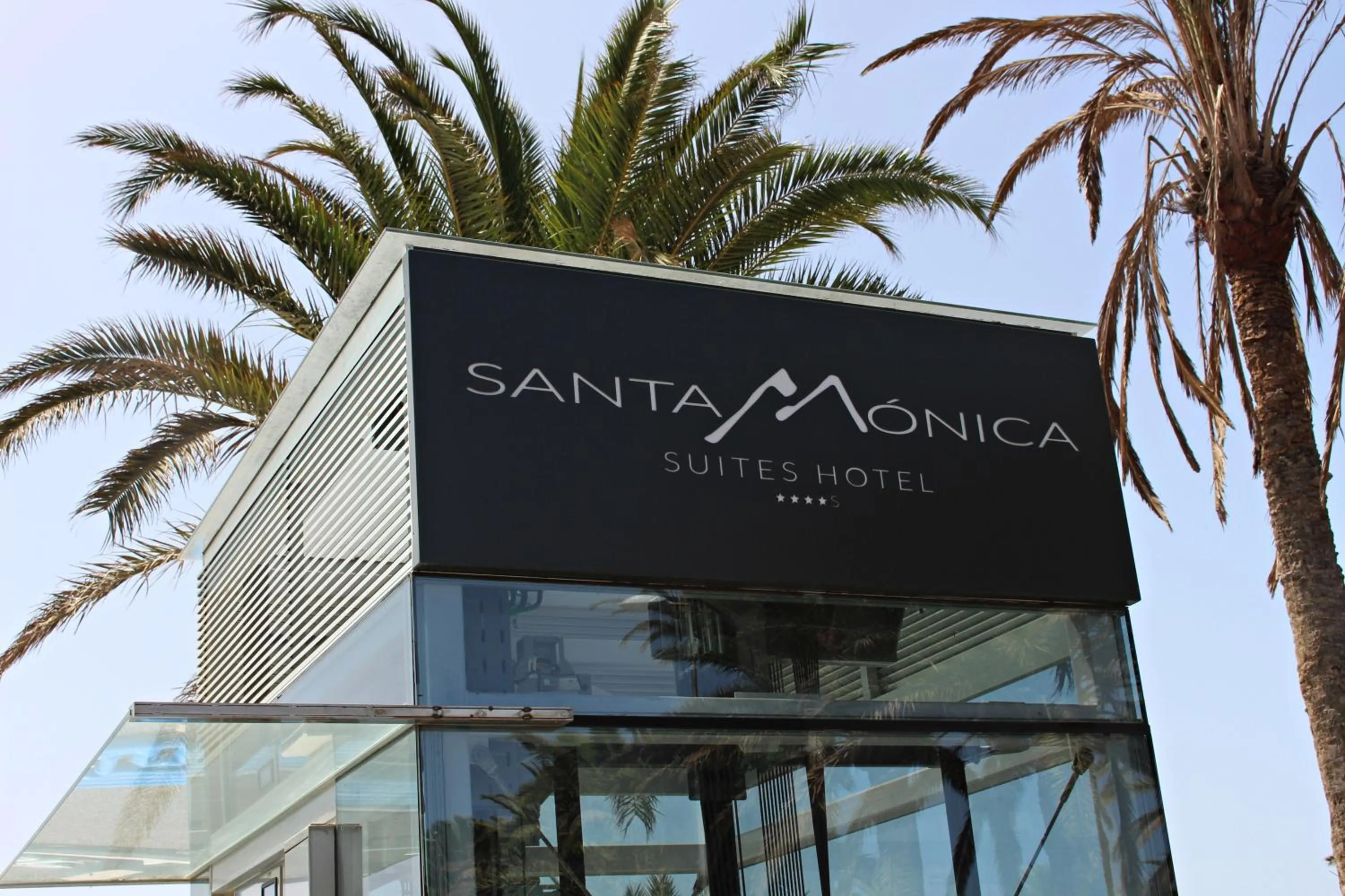 Property logo or sign in Santa Monica Suites Hotel
