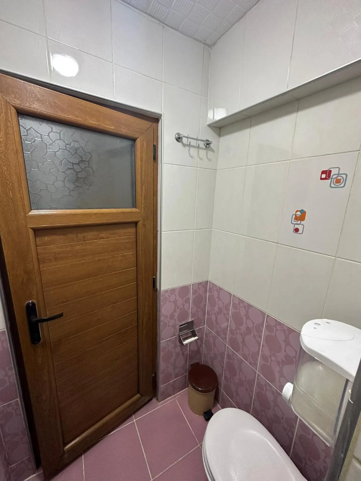 Shower in Hotel Semih