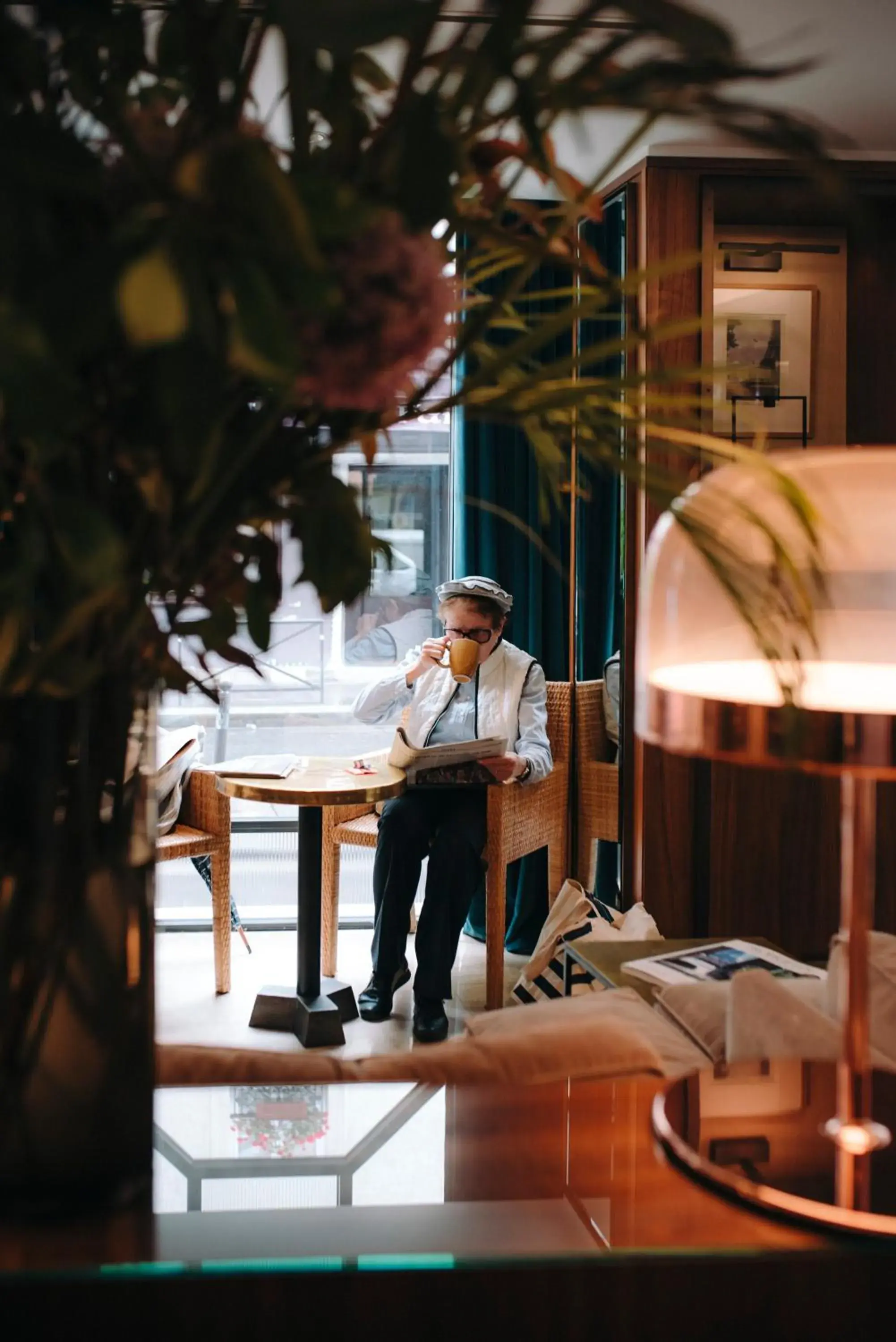 Lounge or bar in Hotel Eiffel Blomet Lounge or bar in Hotel Eiffel Blomet