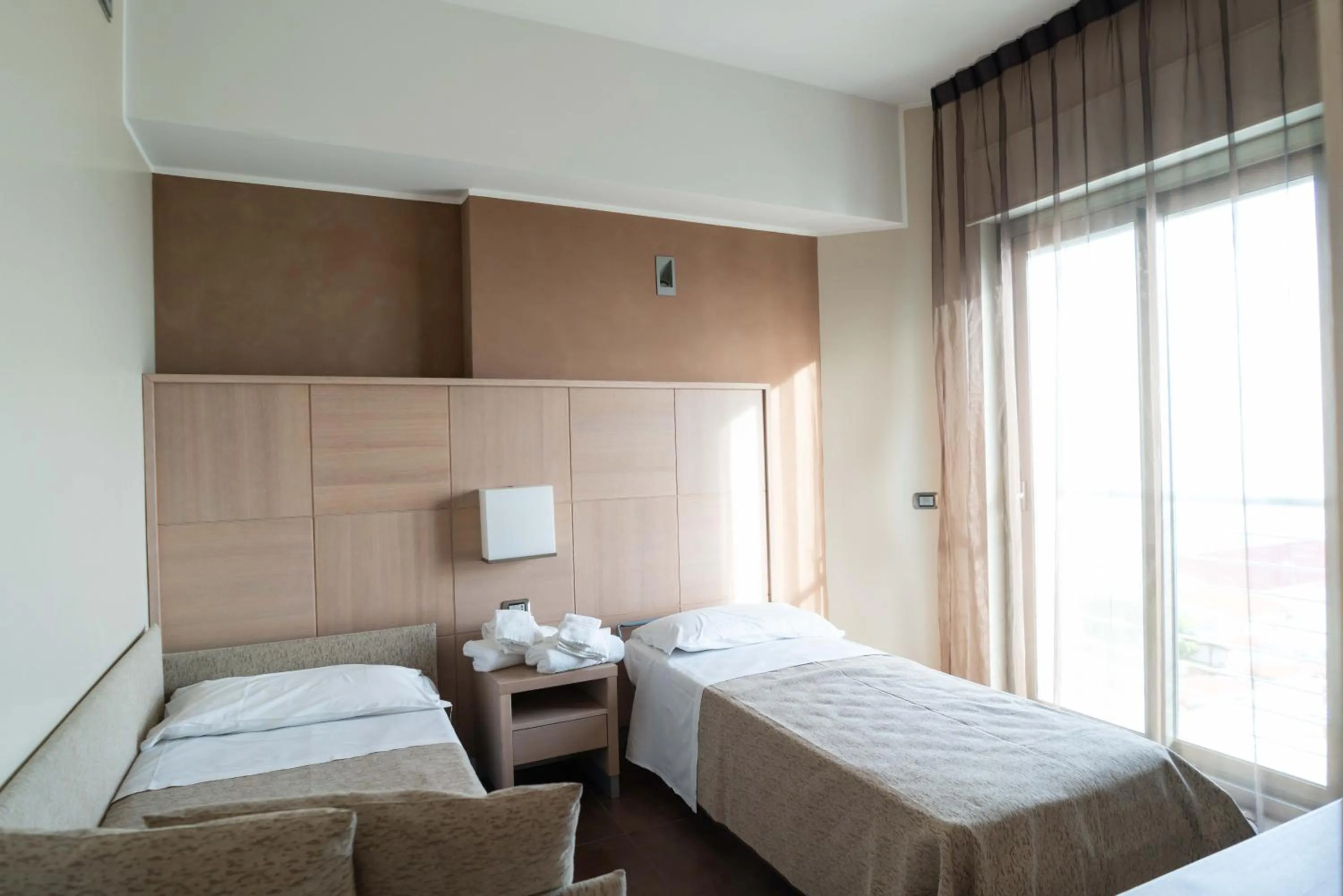 Bed in Hotel Abruzzo Marina