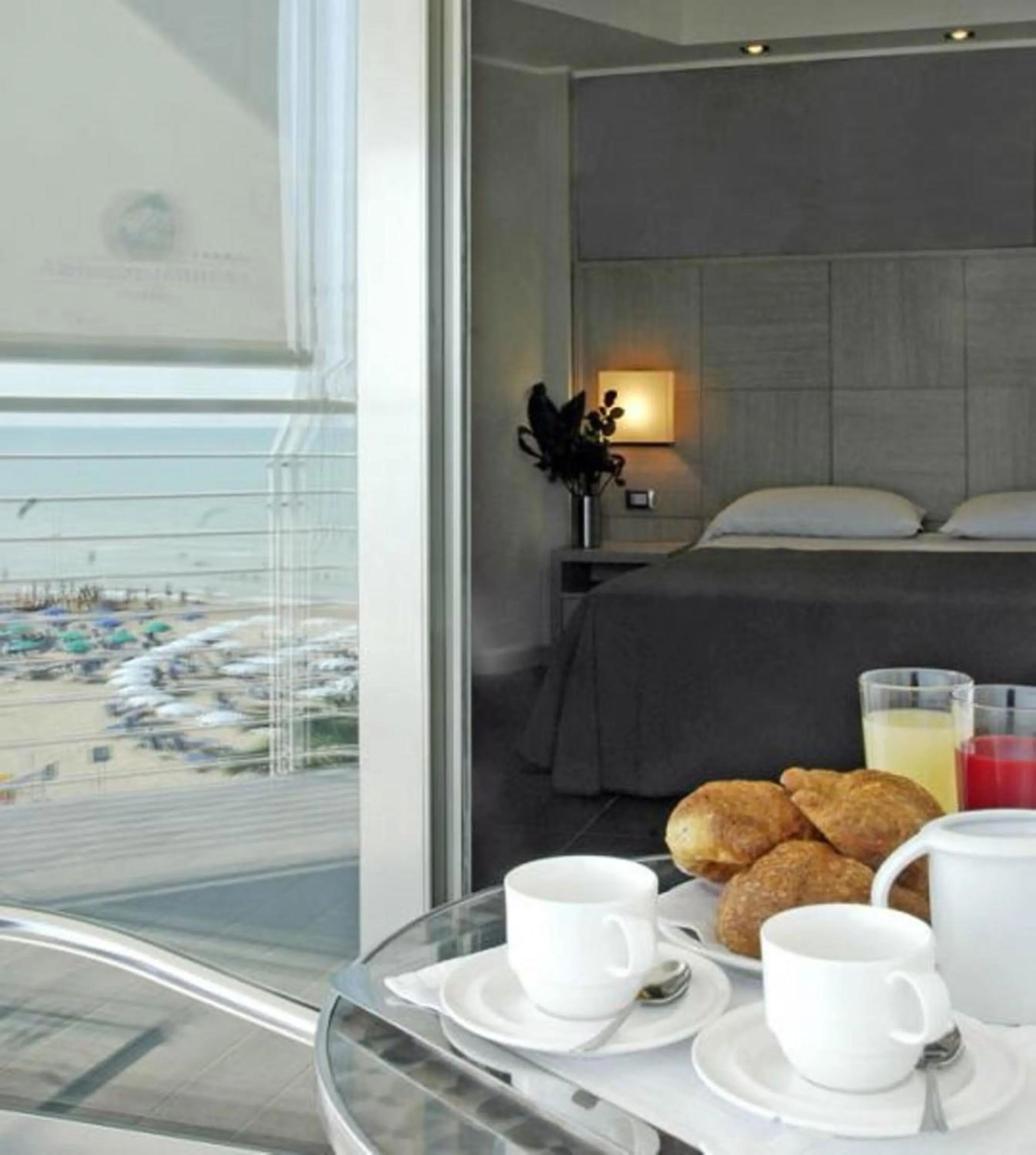 Bed in Hotel Abruzzo Marina