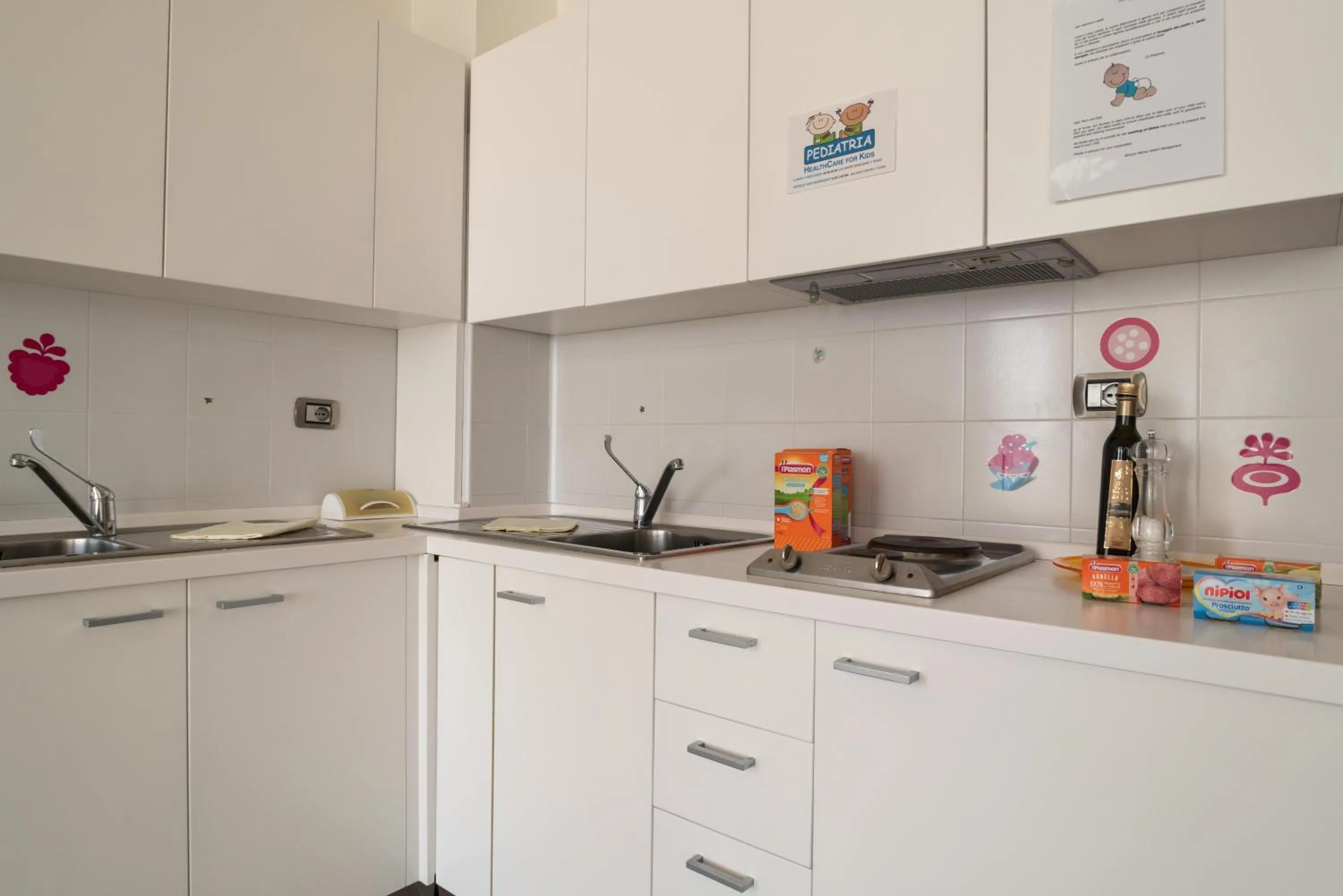 Kitchen or kitchenette in Hotel Abruzzo Marina