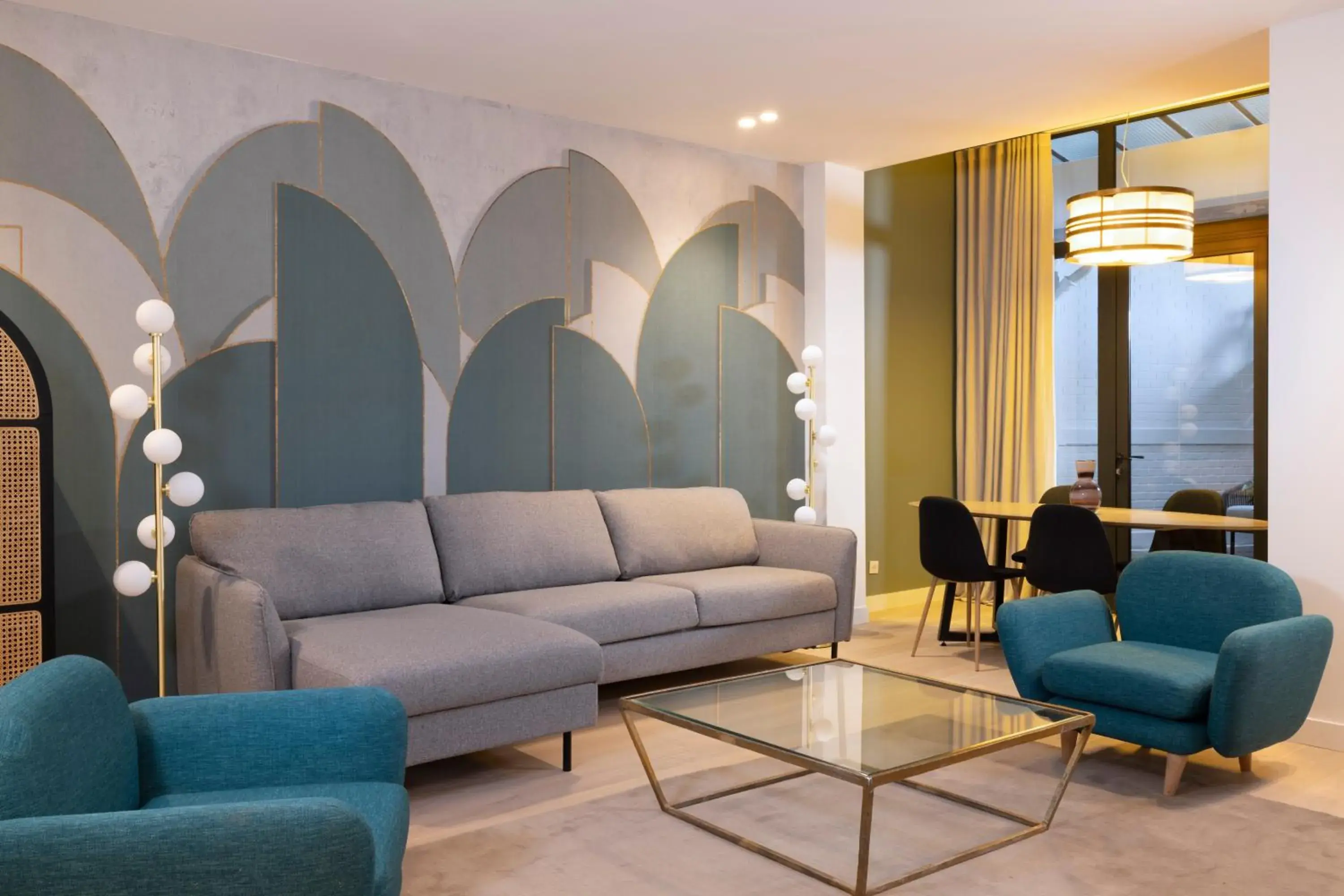 Living room in Yuna Blanche - Serviced Apartments Living room in Yuna Blanche - Serviced Apartments