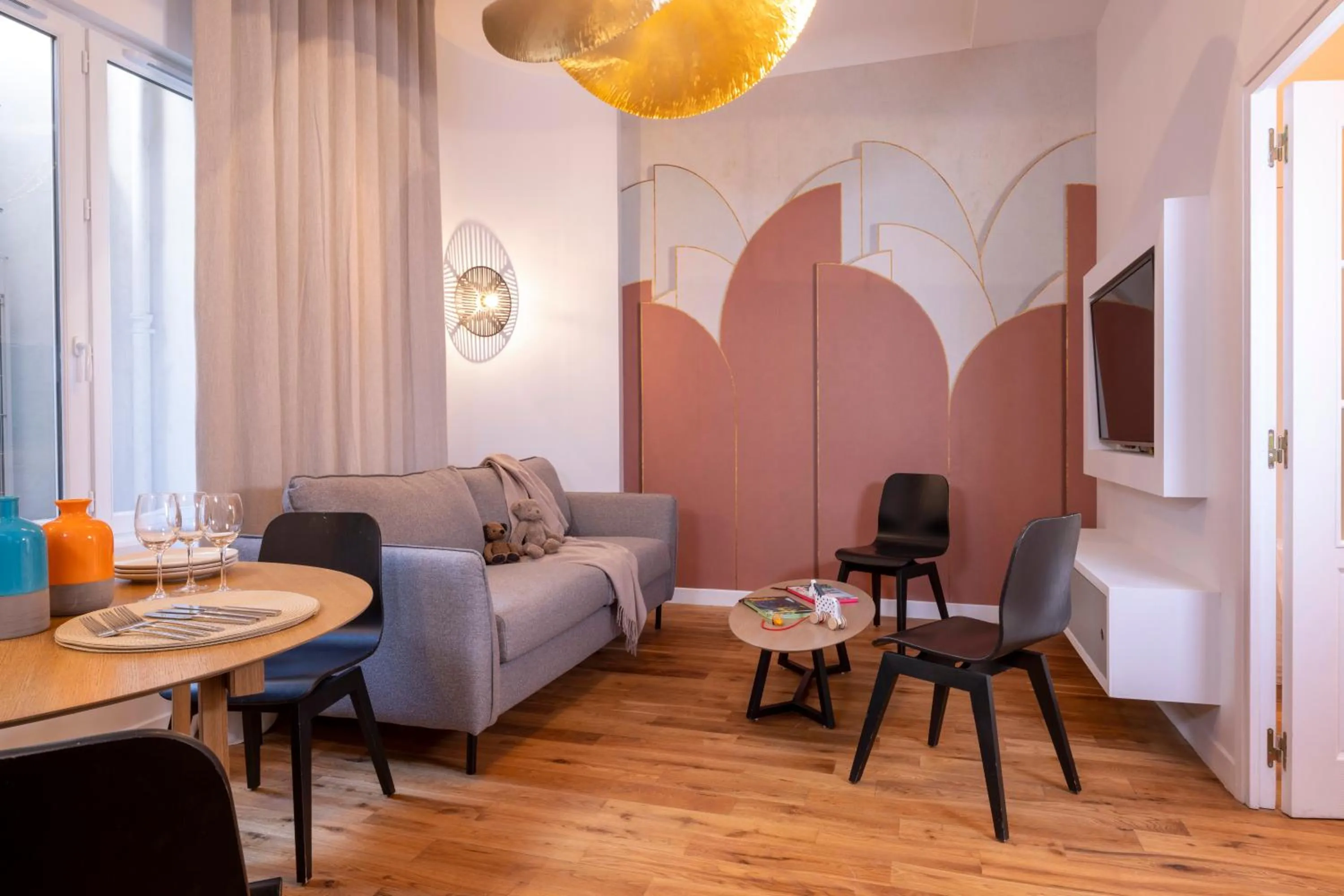 Living room in Yuna Blanche - Serviced Apartments