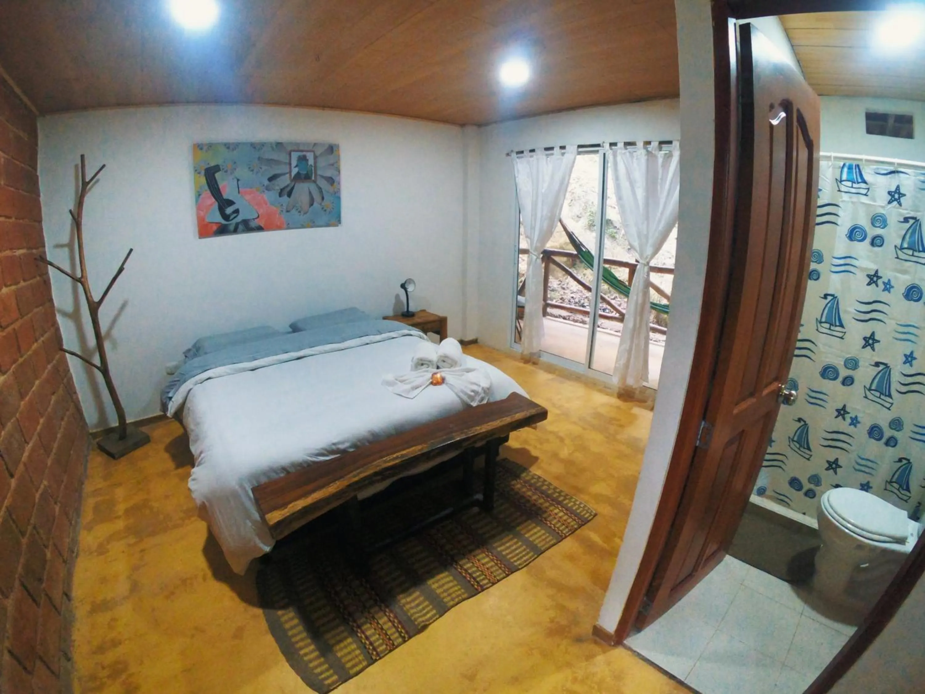 Bedroom, Bed in Colores de la Sierra