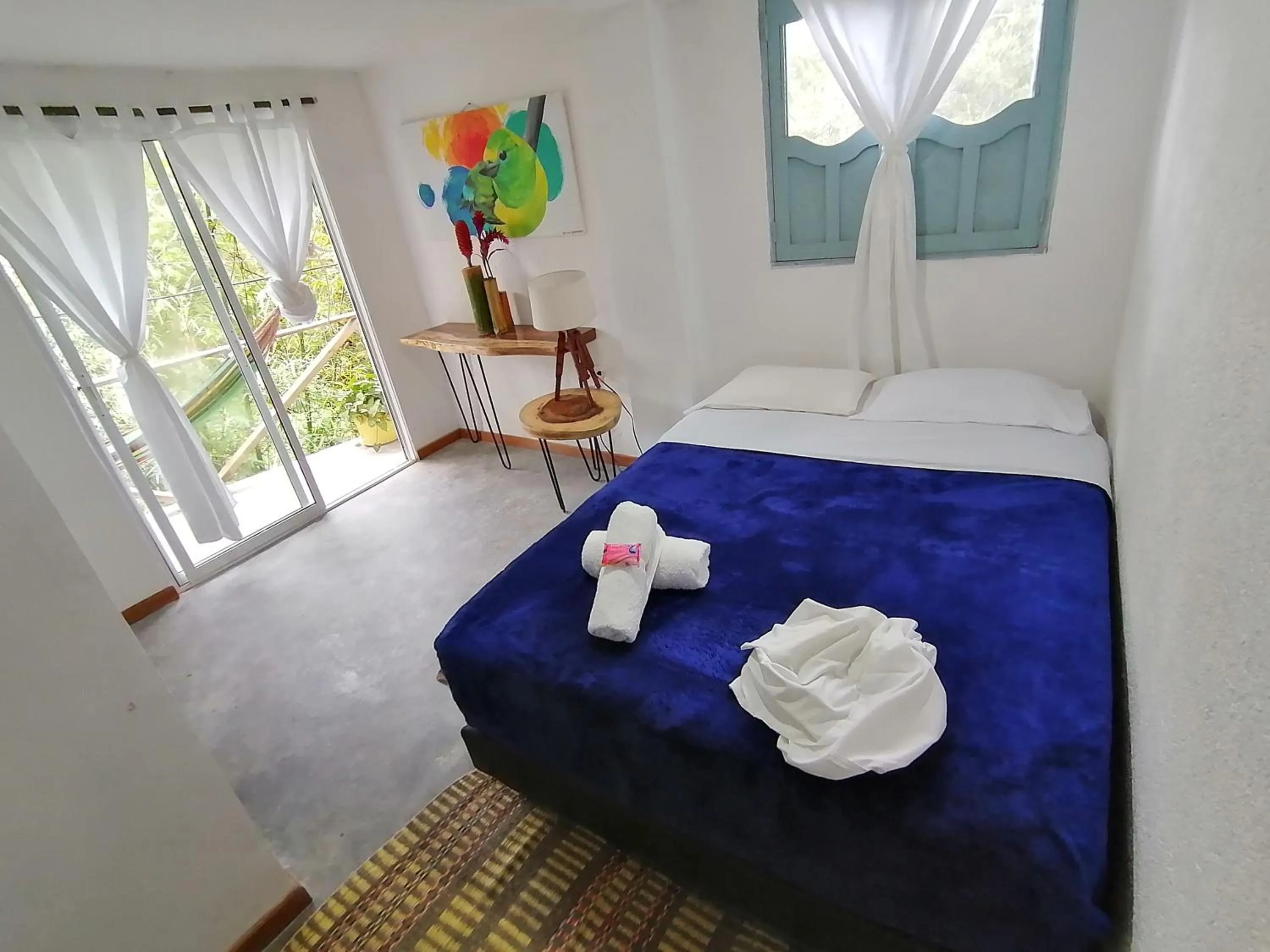 Bed in Colores de la Sierra