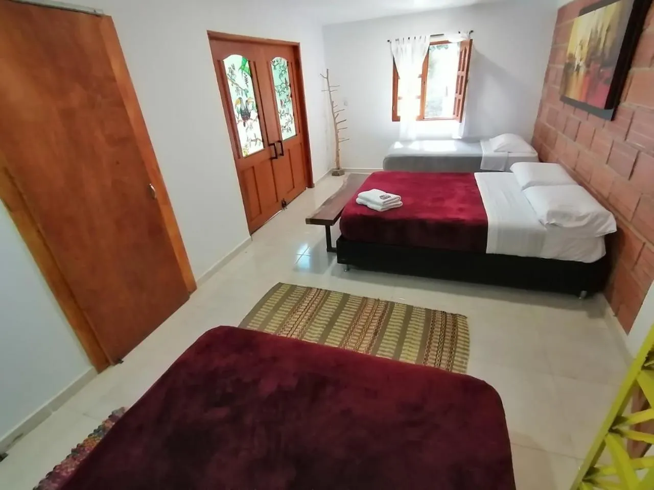 People, Bed in Colores de la Sierra