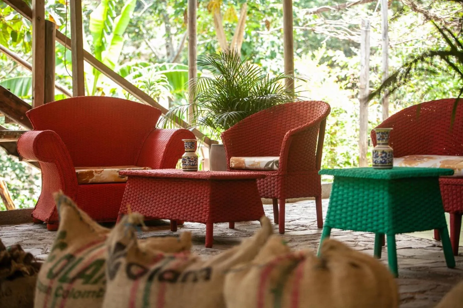Living room in Colores de la Sierra